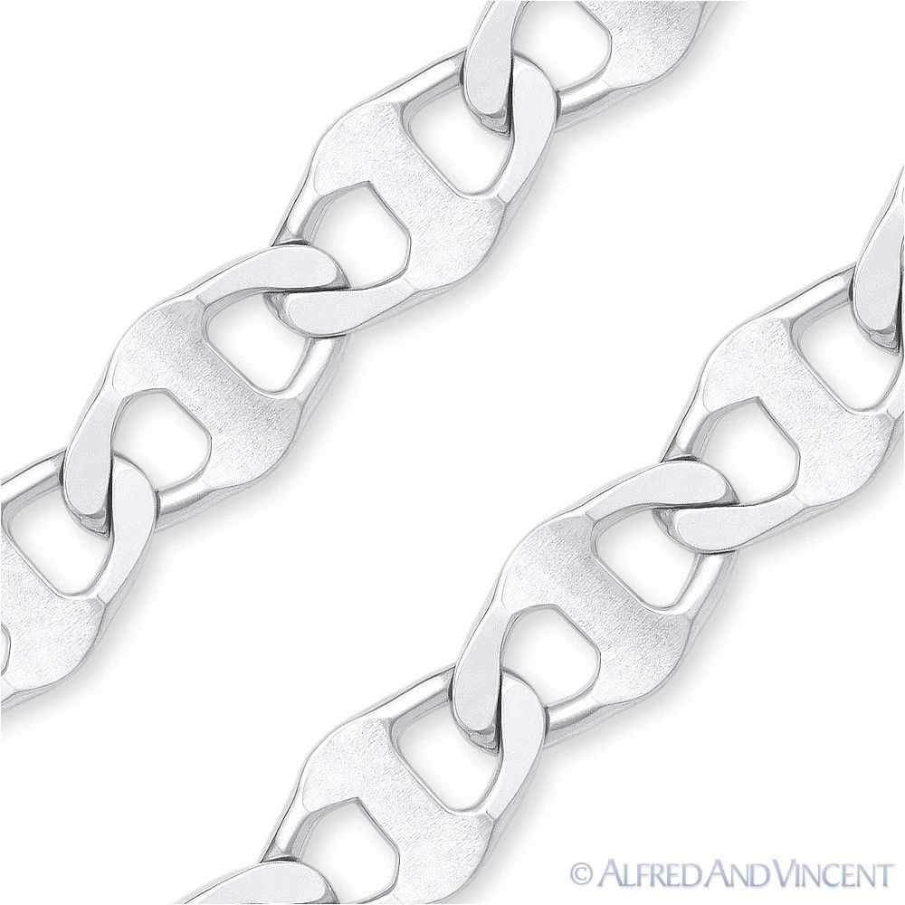 Other 6mm RPM Squash Link Italian Chain Bracelet - 7" Size ONE SIZE - 2 Thumbnail