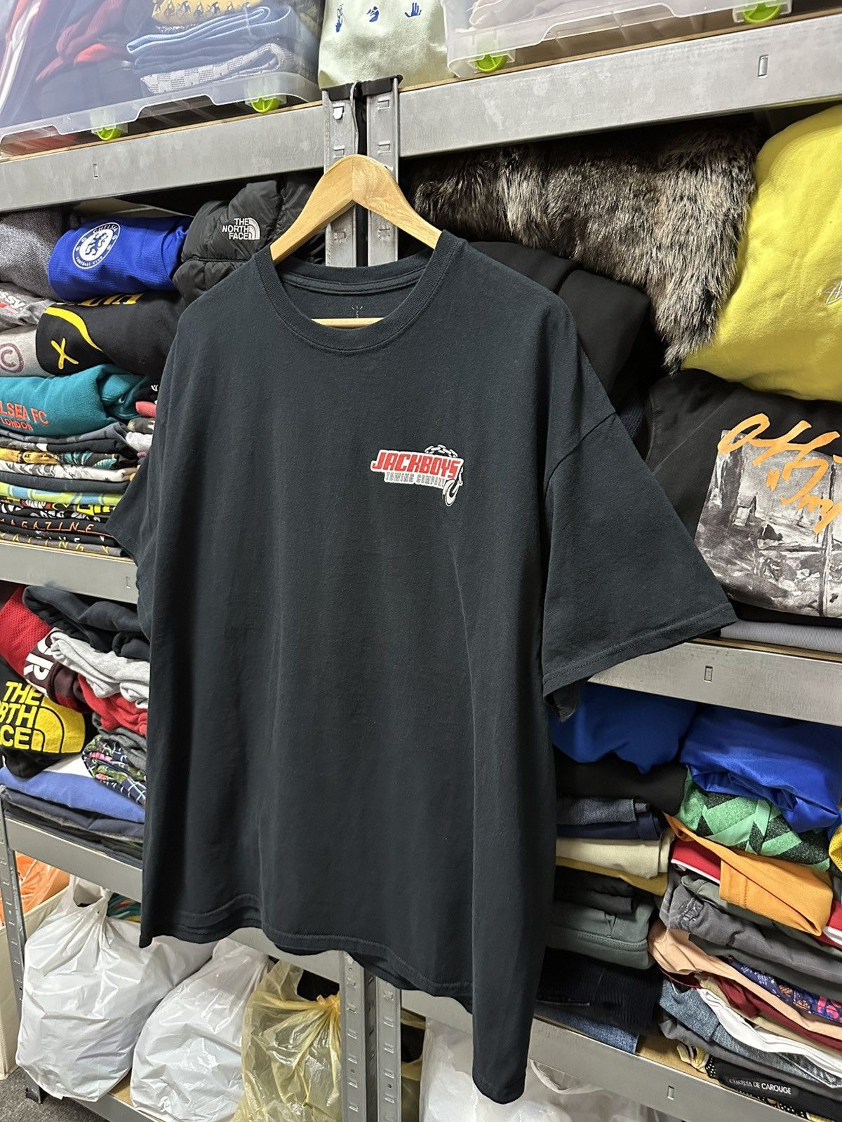 Travis Scott Travis Scott Cactus Jack T-Shirt Jackboys Rare Black Tee Size US XL / EU 56 / 4 - 4 Thumbnail
