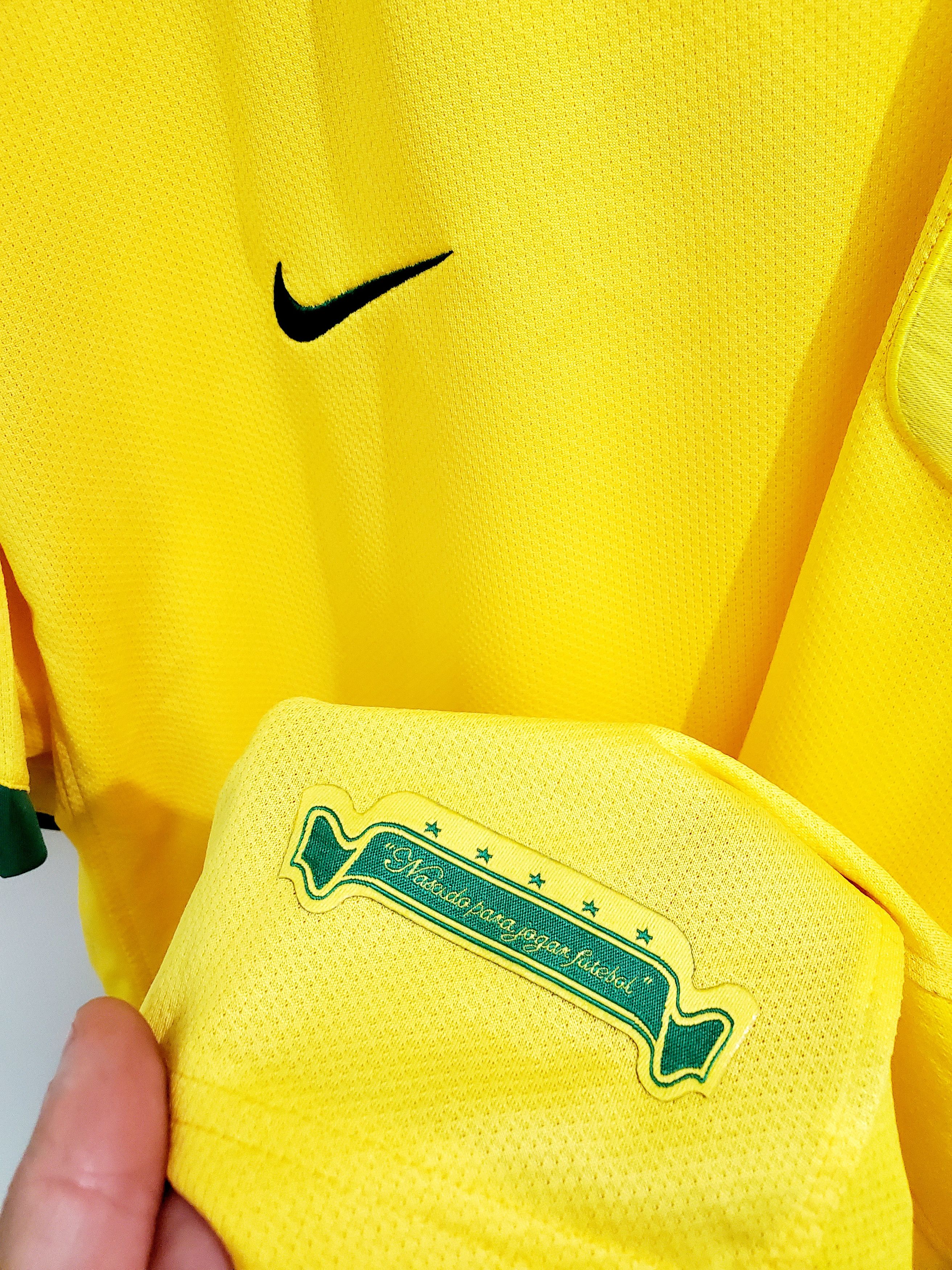Nike × Vintage Brazil 2006-08 fifa World Cup Soccer Jersey size Xl Size US XL / EU 56 / 4 - 3 Thumbnail
