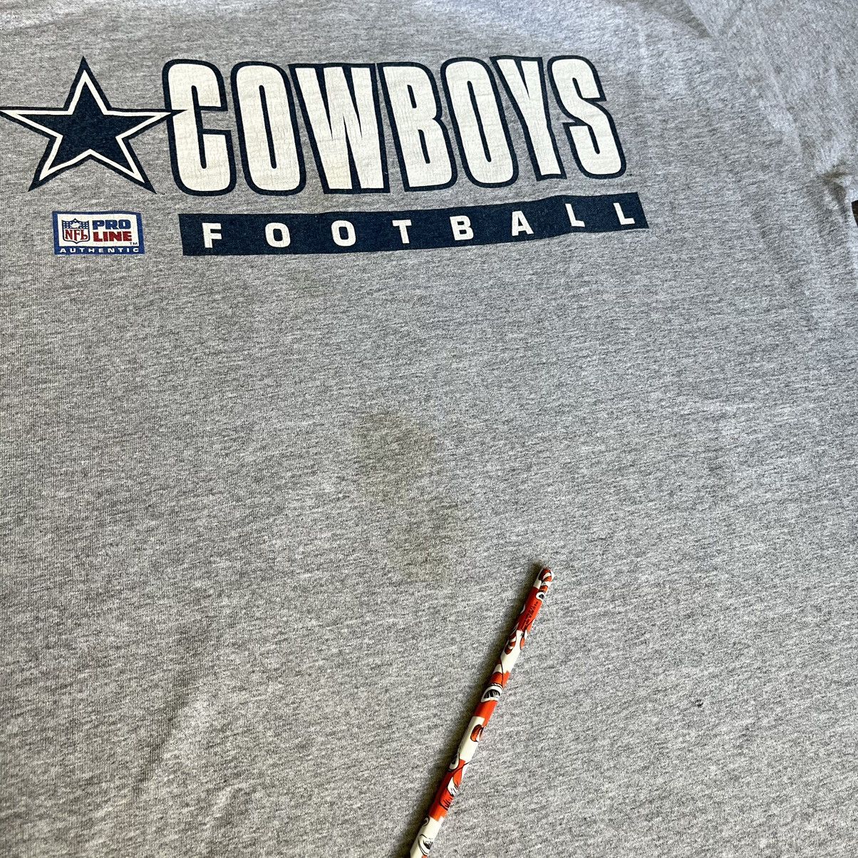 NFL × Starter × Vintage Vintage 1990s NFL Pro Line Dallas Cowboys Starter Logo Tee Size US XXL / EU 58 / 5 - 7 Thumbnail