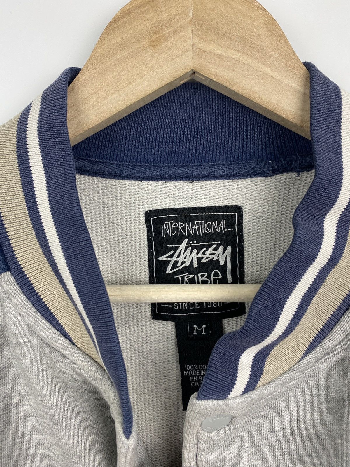 Stussy 🇺🇸 Vintage 90s Stussy International Tribe bomber Size US M / EU 48-50 / 2 - 7 Thumbnail