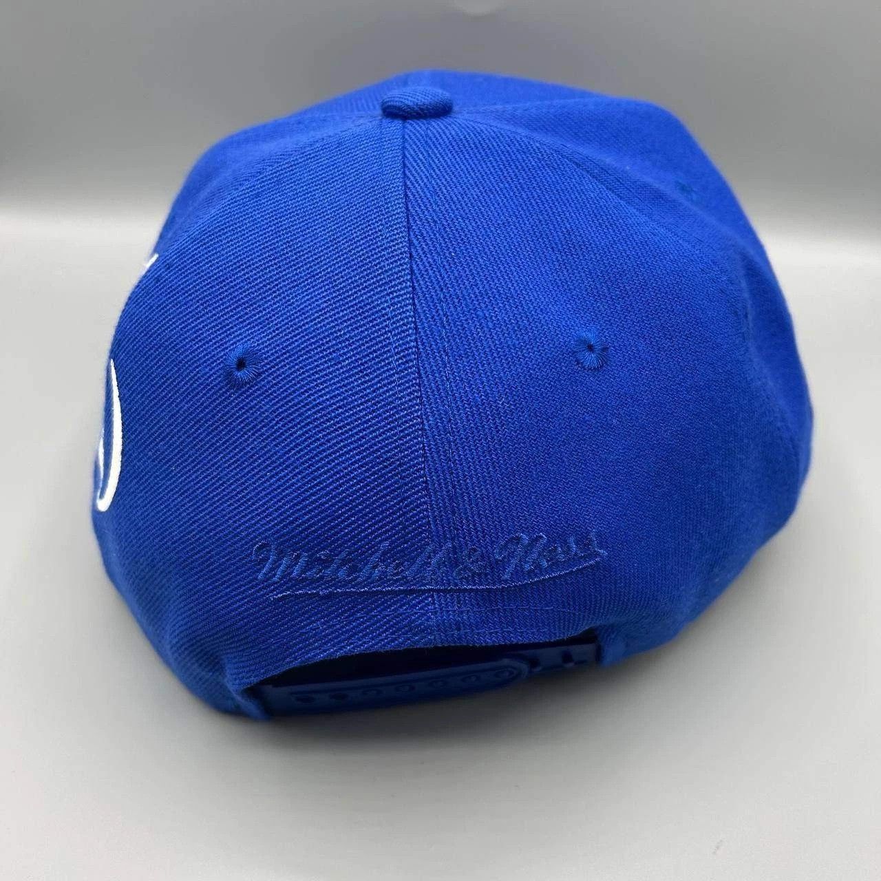 Mitchell & Ness Chicago Bulls NBA Hat Men Blue The Finals Snap Back Cap New Size ONE SIZE - 5 Thumbnail