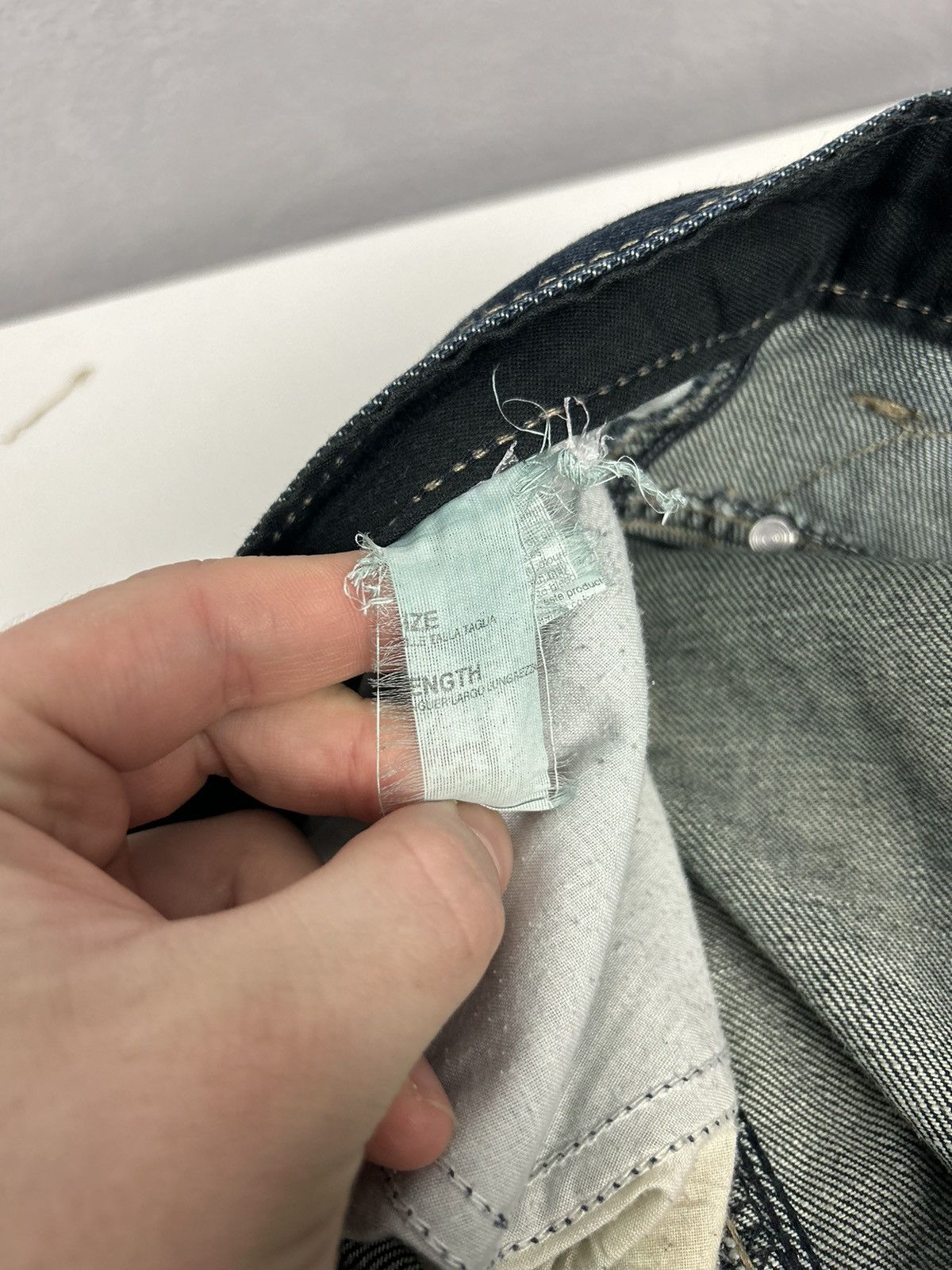G-Star G-Star Raw Elwood 96 Jeans Distressed Denim Workwear Style Size US 35 - 15 Thumbnail