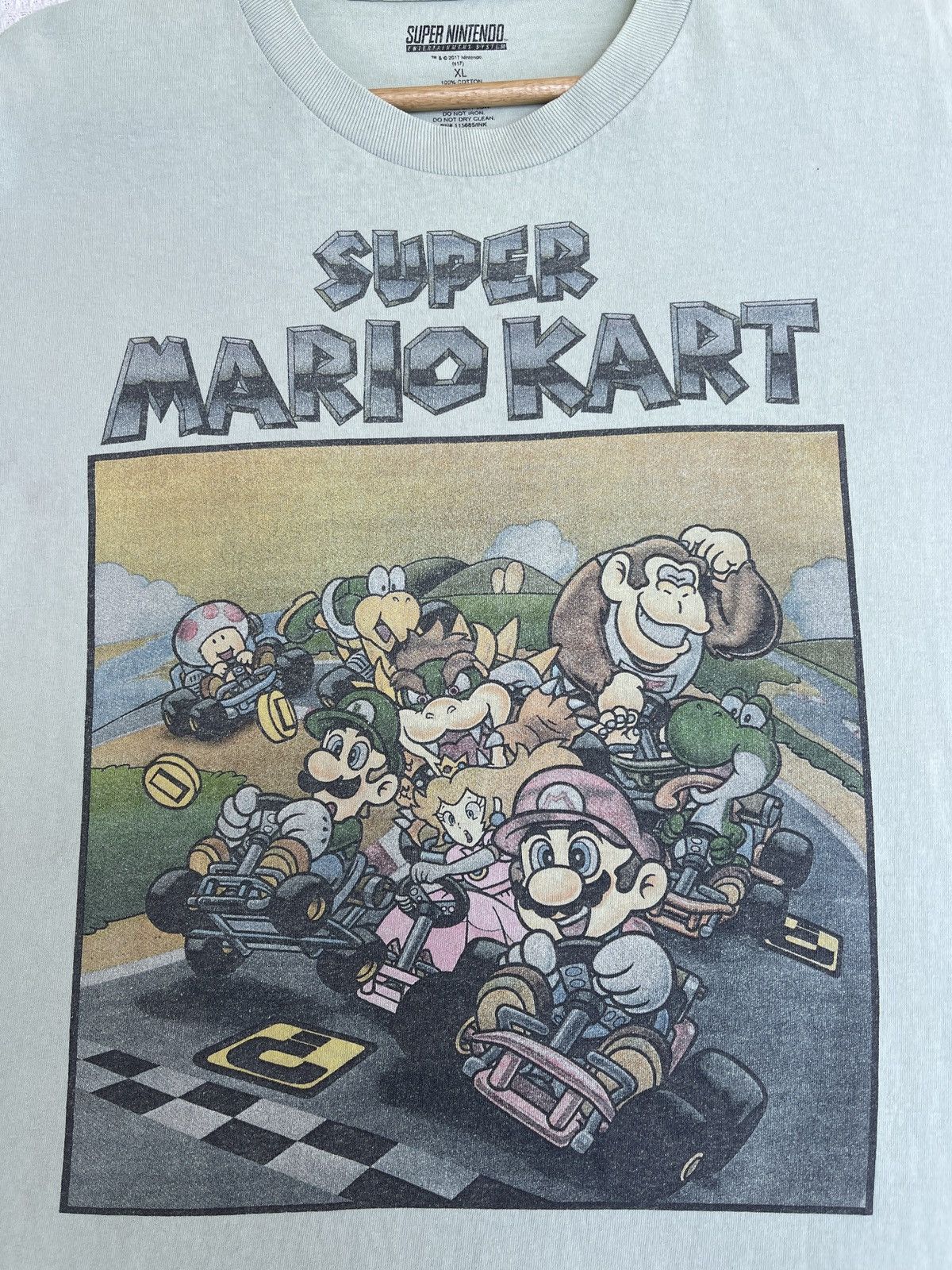 Cartoon Network × Nintendo × Vintage Last Drop🔥Rare🔥Vintage NINTENDO SUPER MARIO KART T-Shirt Size US XL / EU 56 / 4 - 3 Thumbnail
