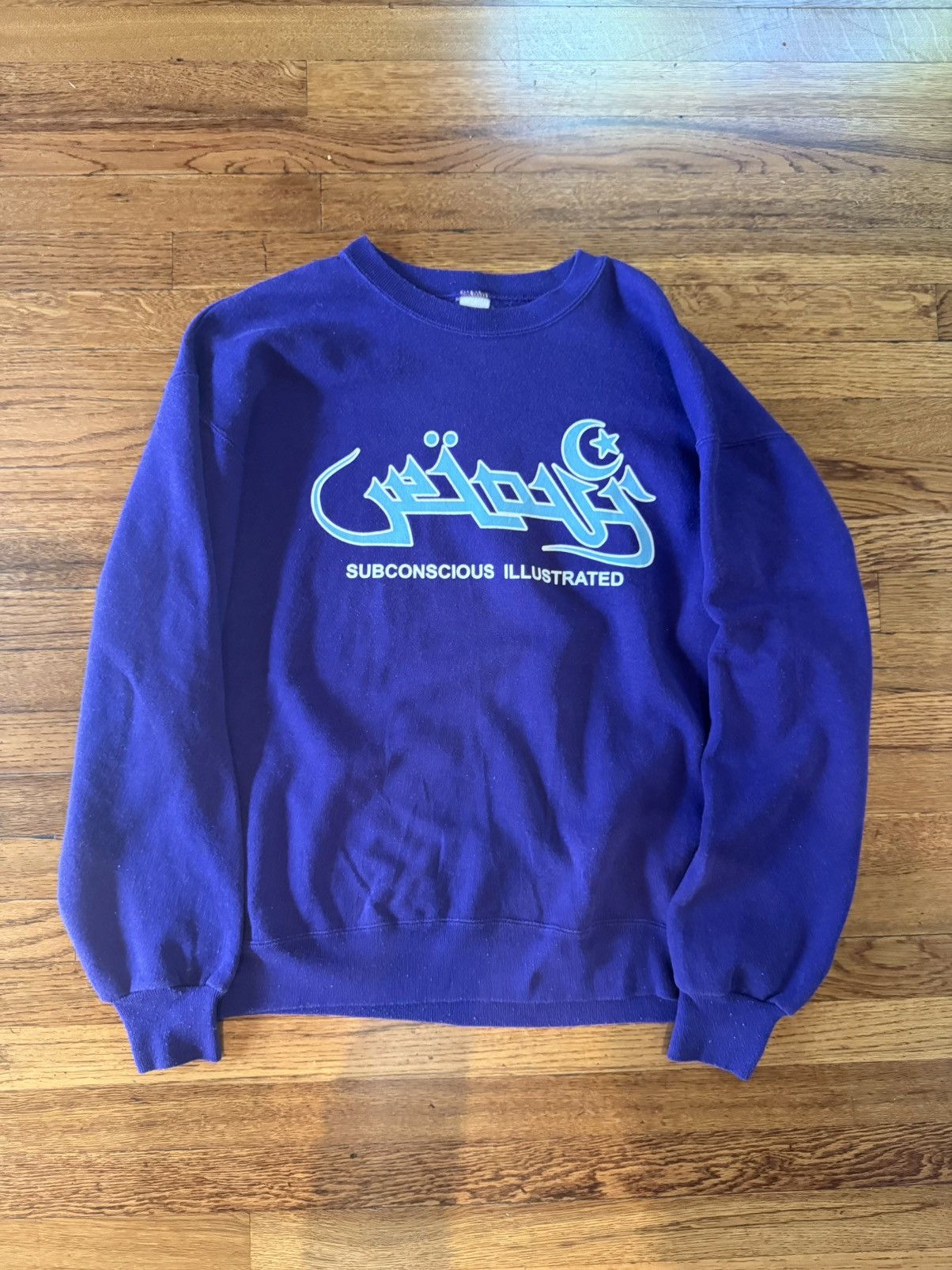 Velour VELOUR GARMENTS *rare* crewneck sweatshirt PURPLE Size US S / EU 44-46 / 1 - 1 Thumbnail