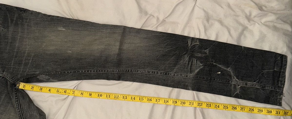 Hysteric Glamour × Vintage Hysteric Glamour Vintage Grey Jeans Japan Denim Size 29" - 4 Thumbnail