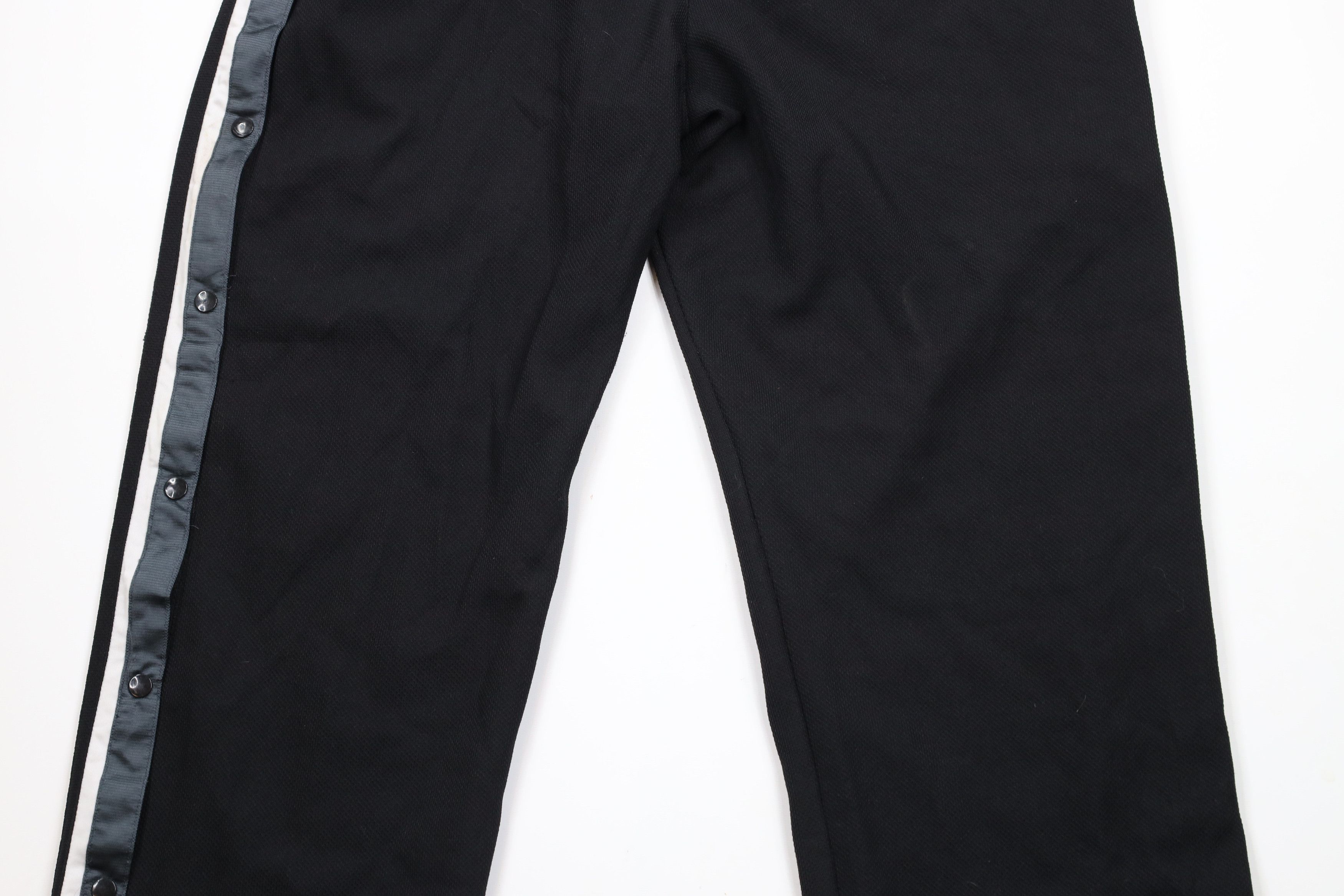 Vintage Vintage 90s Streetwear Striped Wide Leg Tearaway Pants Black Size US 38 / EU 54 - 14 Thumbnail