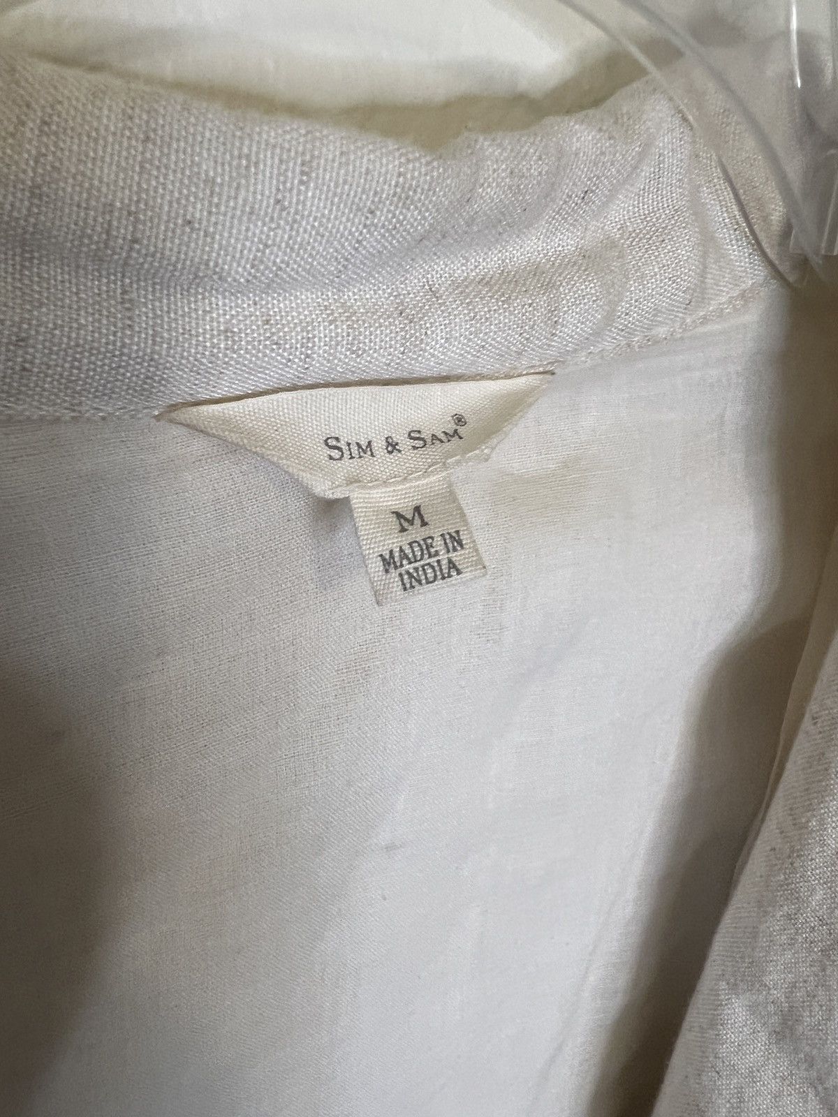 Other Womens Linen Button Dress wrap Size M / US 6-8 / IT 42-44 - 5 Thumbnail