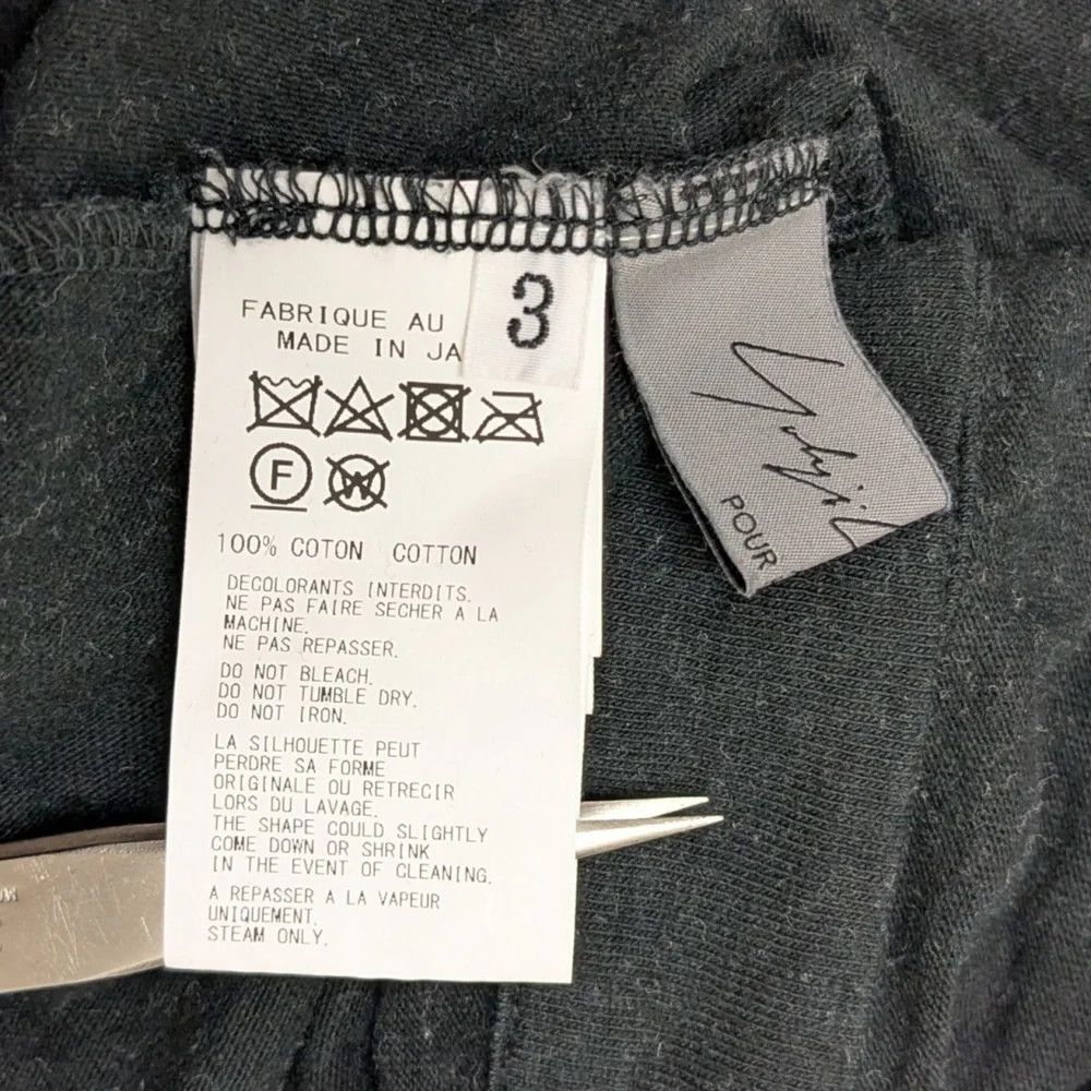 Yohji Yamamoto Yohji Yamamoto pour homme 24SS/SLUB SINGLE/ SEAM SLEEVE T Size US L / EU 52-54 / 3 - 5 Thumbnail