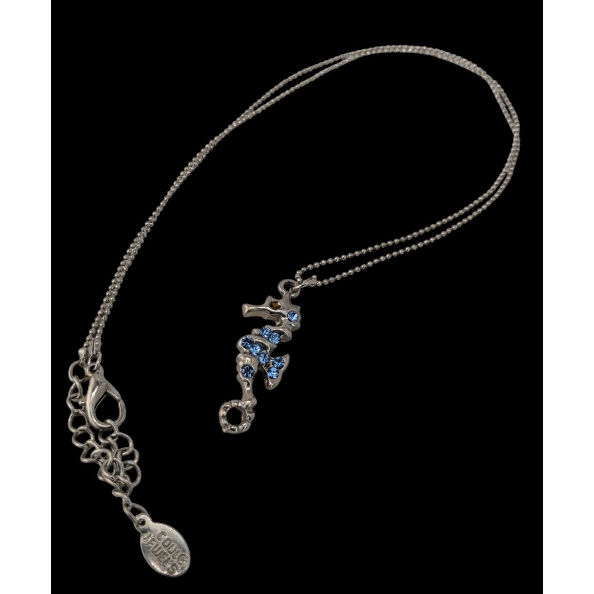 Other Vintage 90s Cool Jewels Mermaidcore Seahorse Necklace With B Size ONE SIZE - 1 Thumbnail