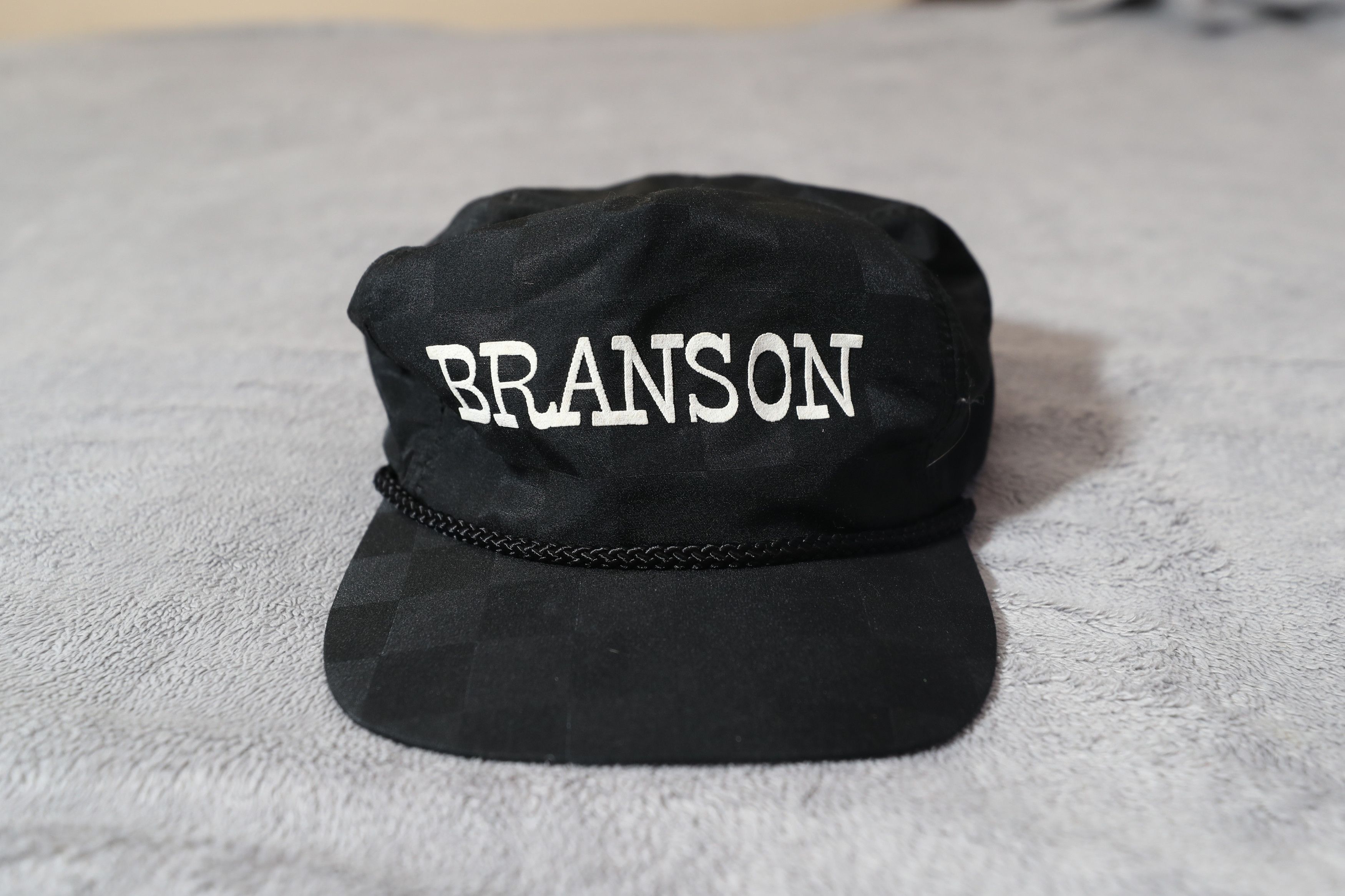 Vintage Vintage Branson Zip Back Checkered Hat (OS) Size ONE SIZE - 1 Thumbnail