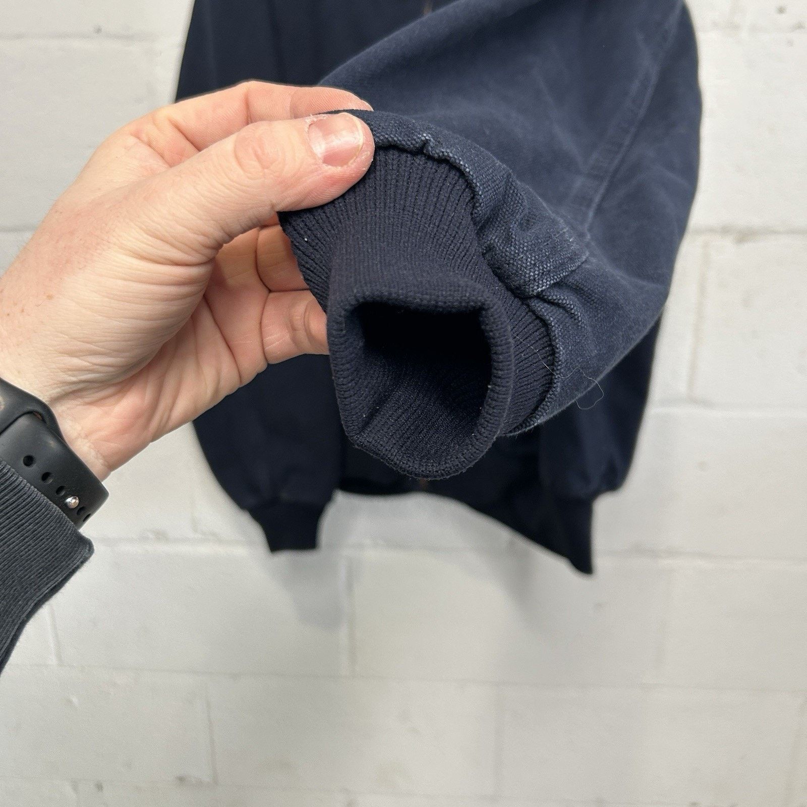 Carhartt Vintage Carhartt Thermal-Lined Active Jacket “Navy” J211 DNY Size US L / EU 52-54 / 3 - 9 Thumbnail