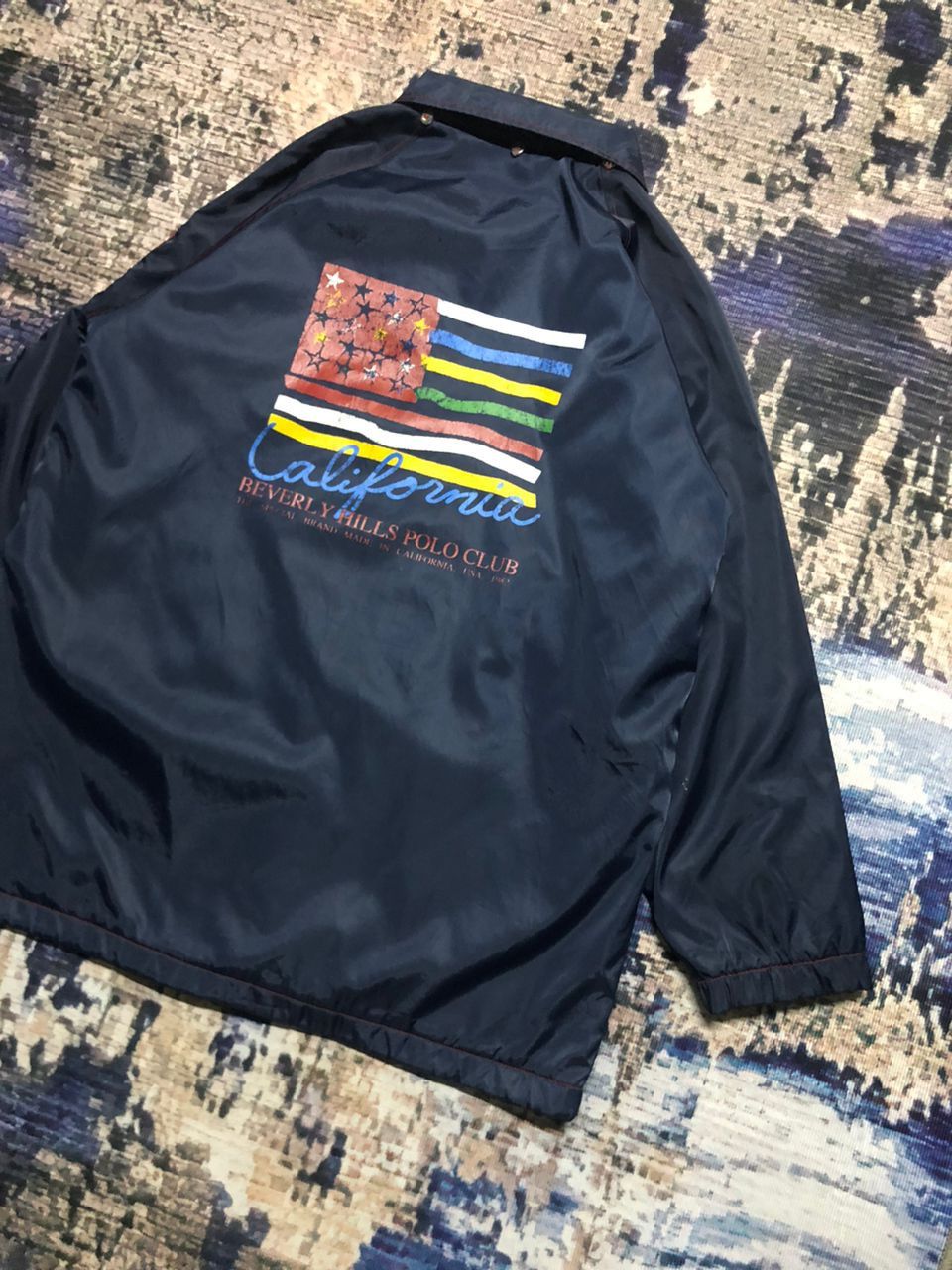 Beverly Hills Polo Club 90s Beverly Hills Polo Club California Nylon Jacket Size US L / EU 52-54 / 3 - 5 Thumbnail