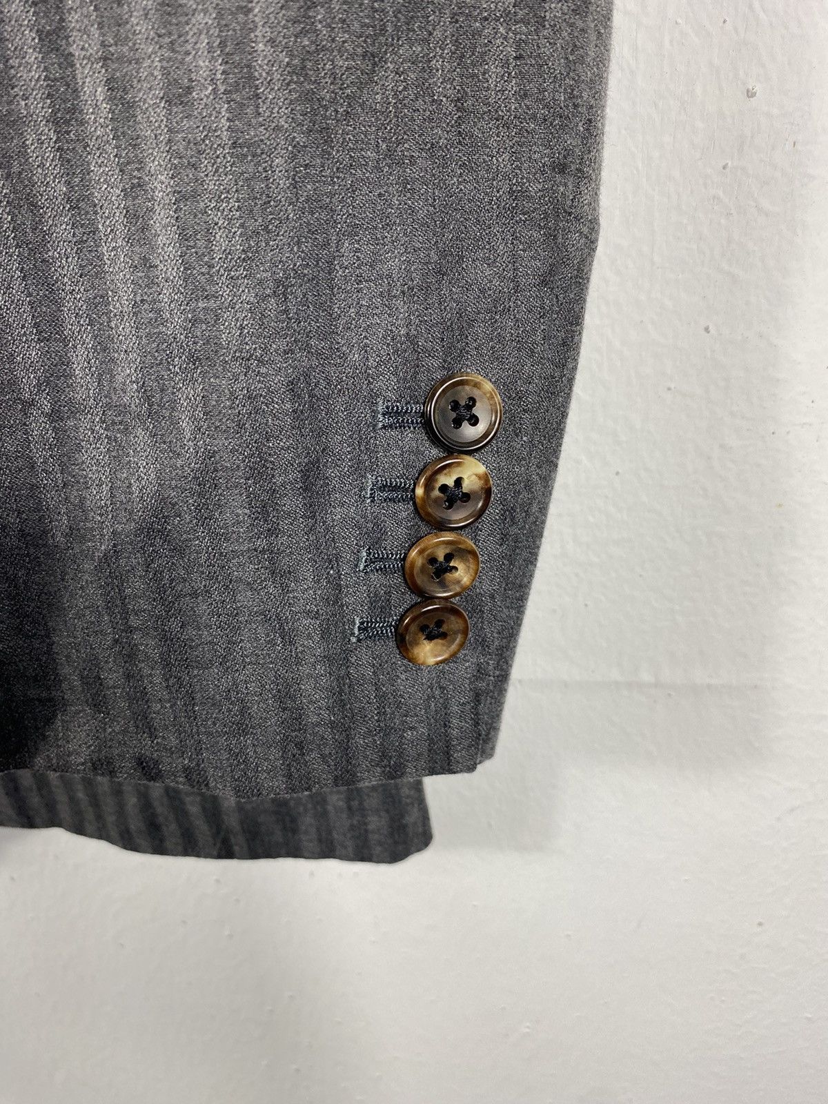 Versace Versace Stripe Blazer Size US M / EU 48-50 / 2 - 2 Thumbnail