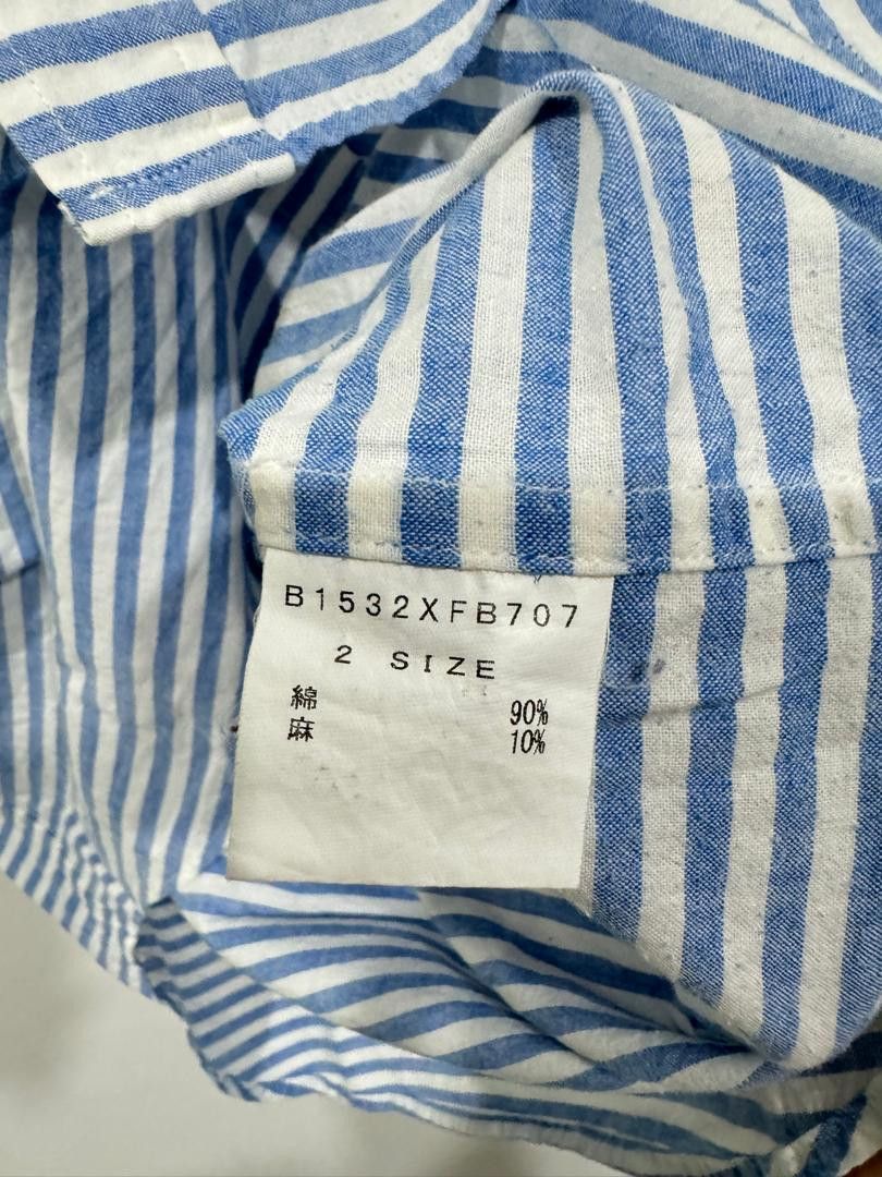 Frapbois Frapbois Half Issey Miyake Triangle Pockets Shirt Size US M / EU 48-50 / 2 - 5 Thumbnail