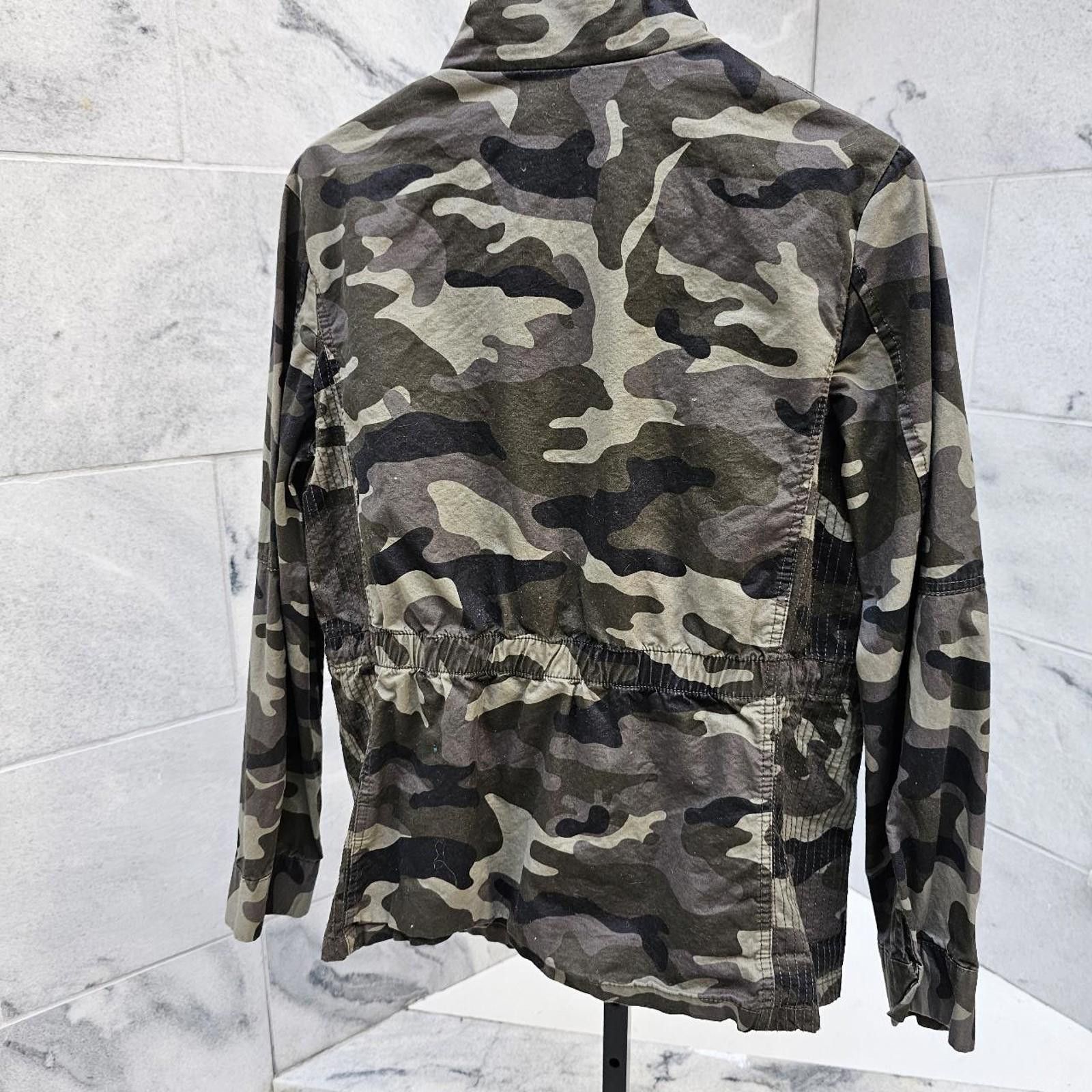 Designer Lovetree Design Women's Camo Jacket Size L / US 10 / IT 46 - 5 Thumbnail