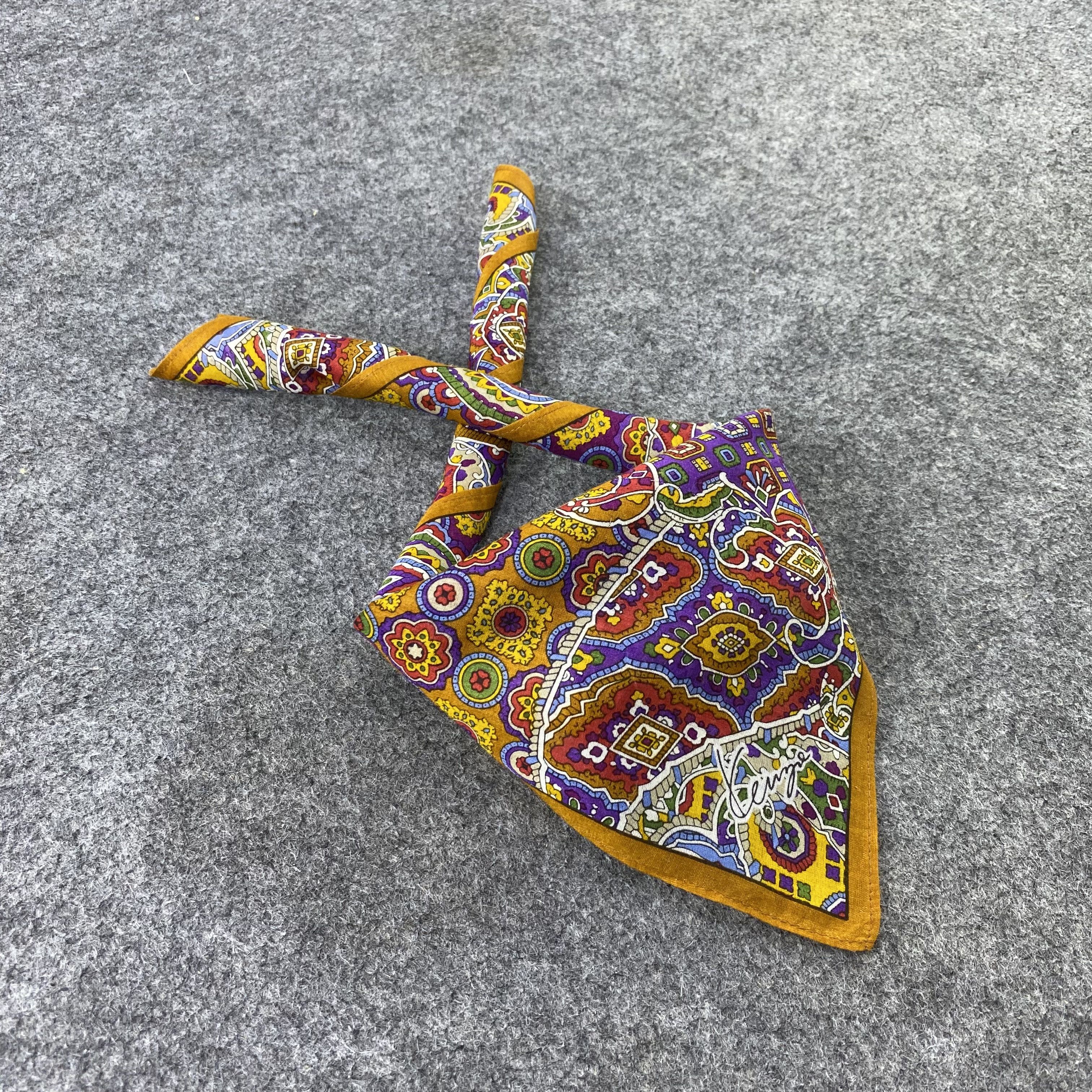 Kenzo Kenzo Pislee Handkerchief / Bandana / Neckerchief-B1389 Size ONE SIZE - 1 Thumbnail