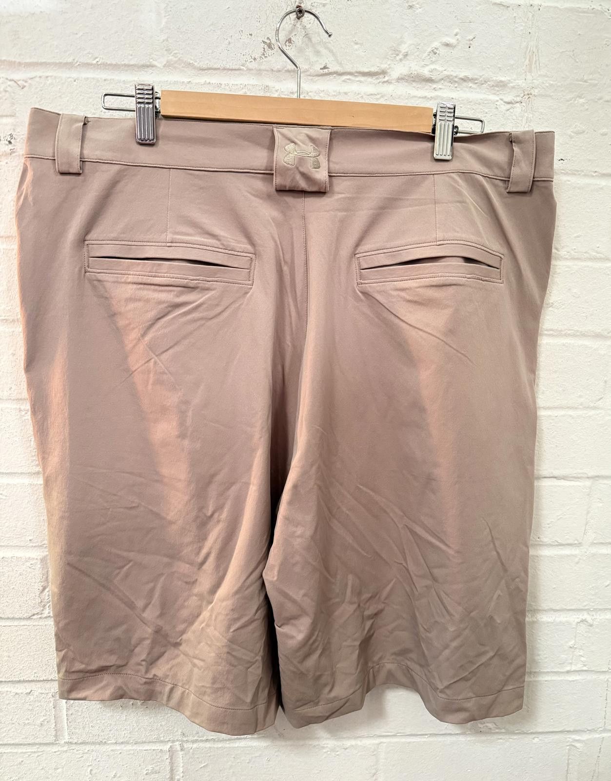 Under Armour Under Armour Men's Khaki Performance Shorts Size 38R Size US 36 / EU 52 - 4 Thumbnail