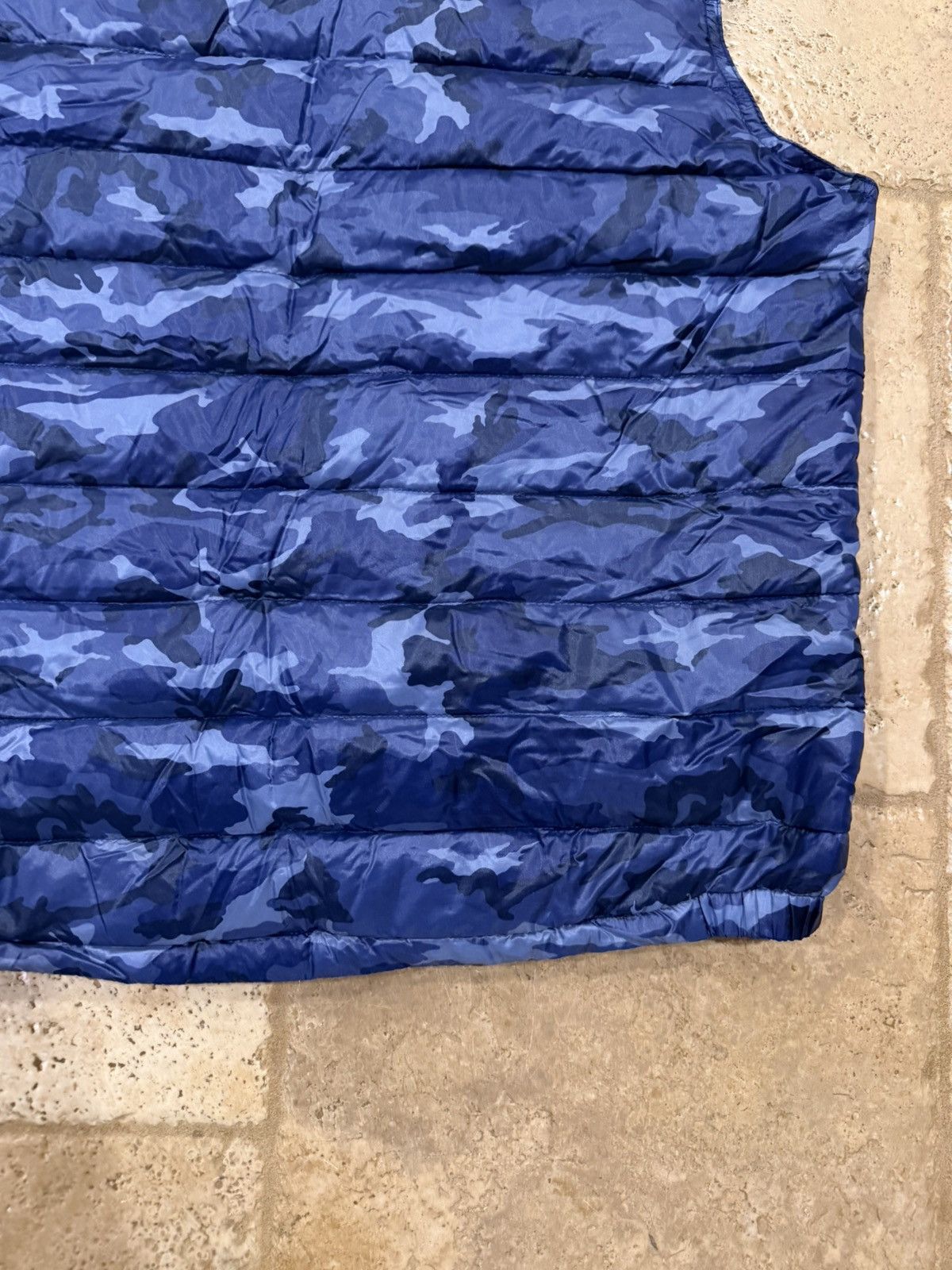 Moncler Moncler Patrick Gilet Blue Camo Fatique Down Puffer Vest Size US L / EU 52-54 / 3 - 8 Thumbnail