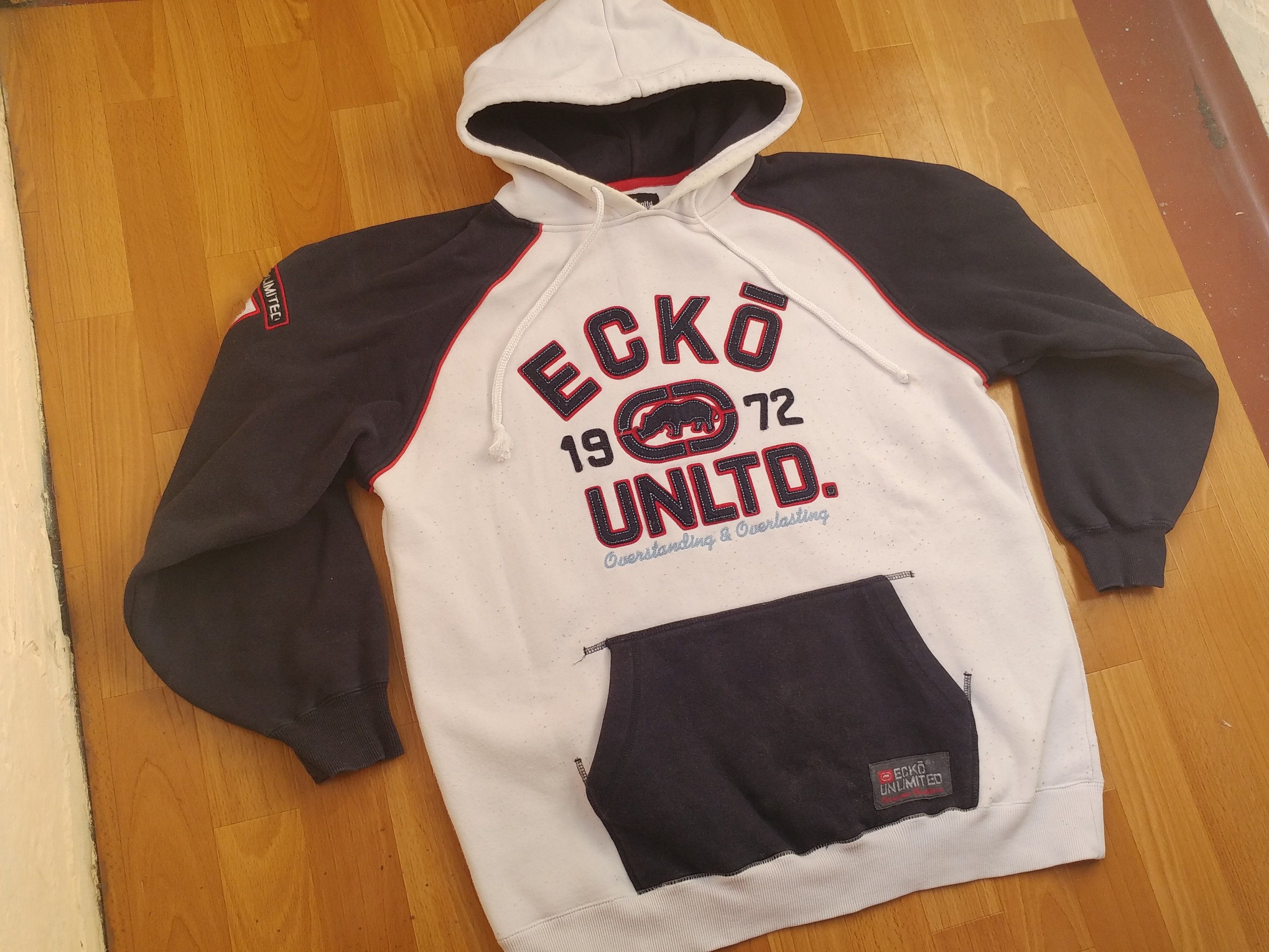 Ecko Unltd. ECKO UNLTD hoodie, vintage hip hop sweatshirt 90s hip hop M Size US M / EU 48-50 / 2 - 2 Thumbnail