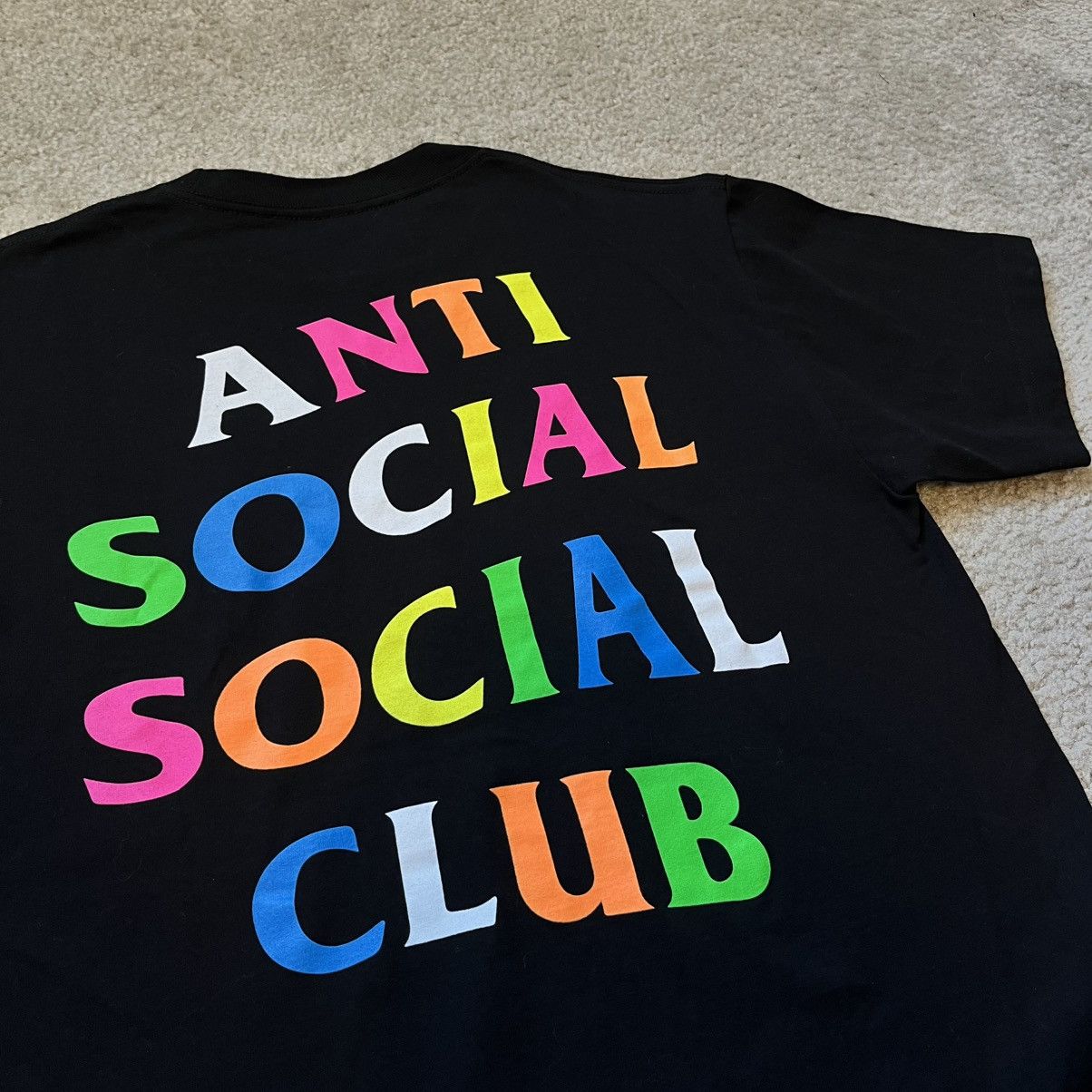 Anti Social Social Club Anti Social Social Club Rainbow Tee Size US M / EU 48-50 / 2 - 5 Thumbnail