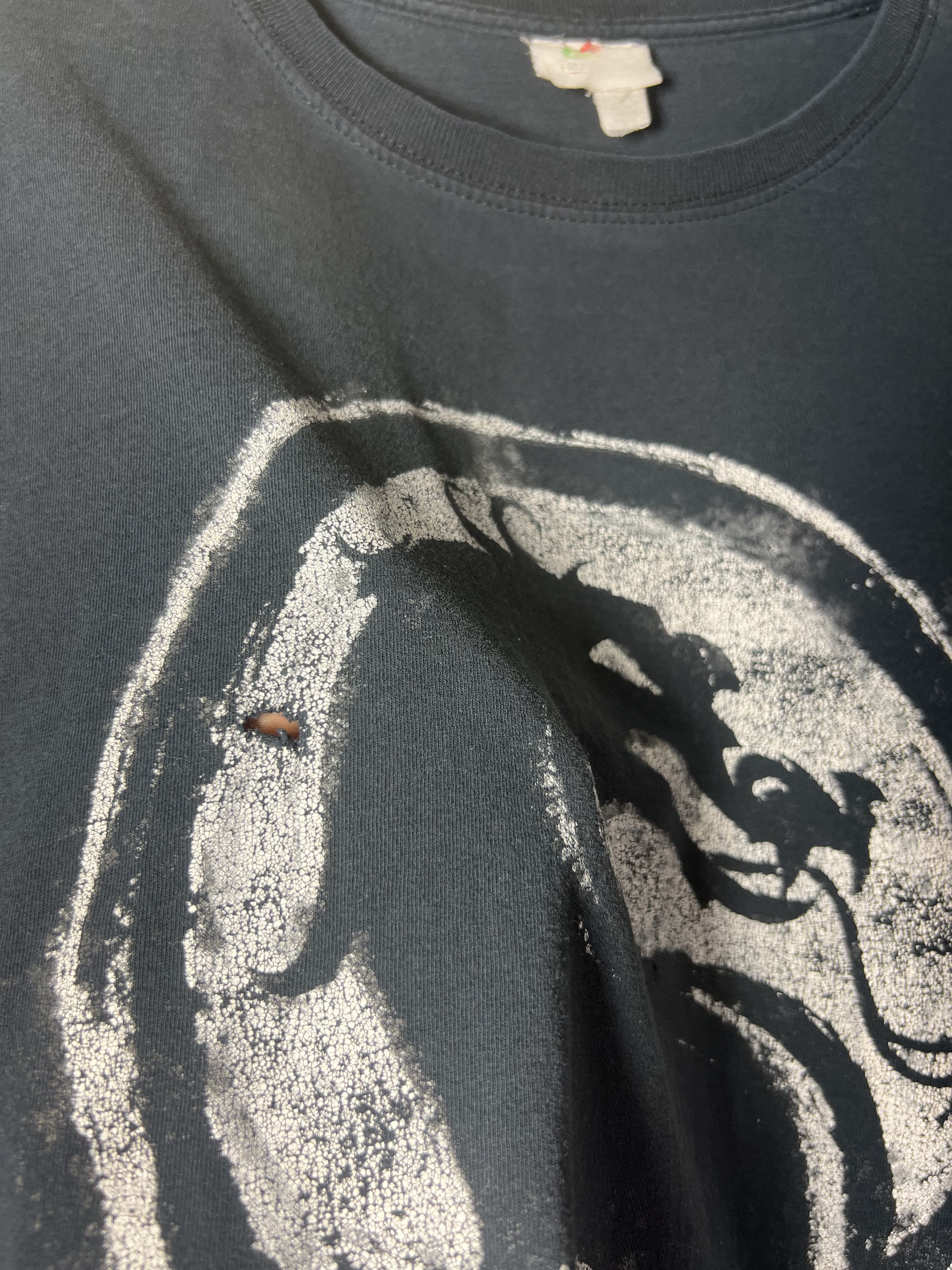 Vintage Vintage 1990's Mortal Kombat Logo Graphic T-Shirt Size US M / EU 48-50 / 2 - 3 Thumbnail