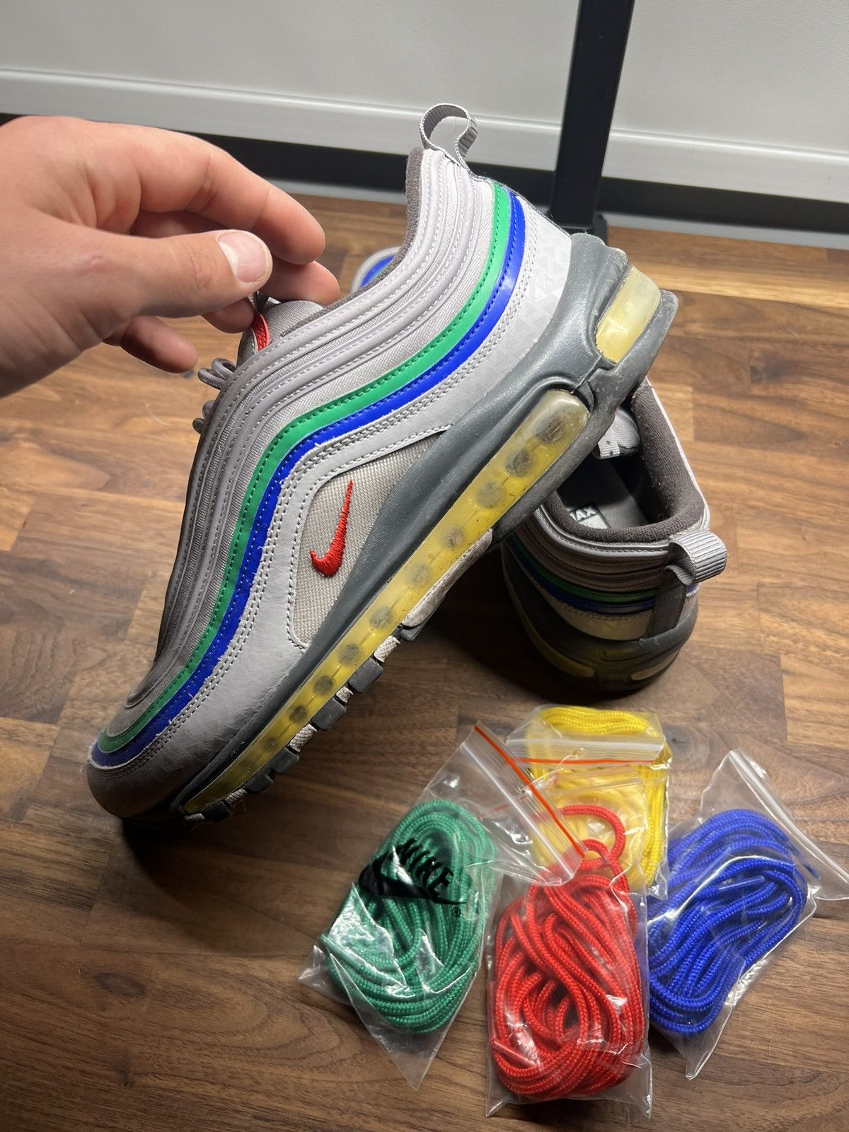 Nike Nike Air Max 97 (Nintendo 64) Size US 10.5 / EU 43-44 - 5 Thumbnail