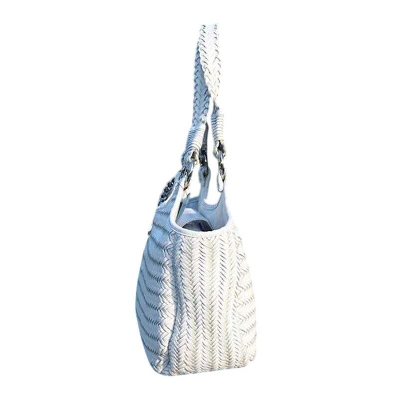 Donald Pliner Donald Pliner Woven Leather Purse Handbag Shopper Tote $595 Size ONE SIZE - 6 Thumbnail