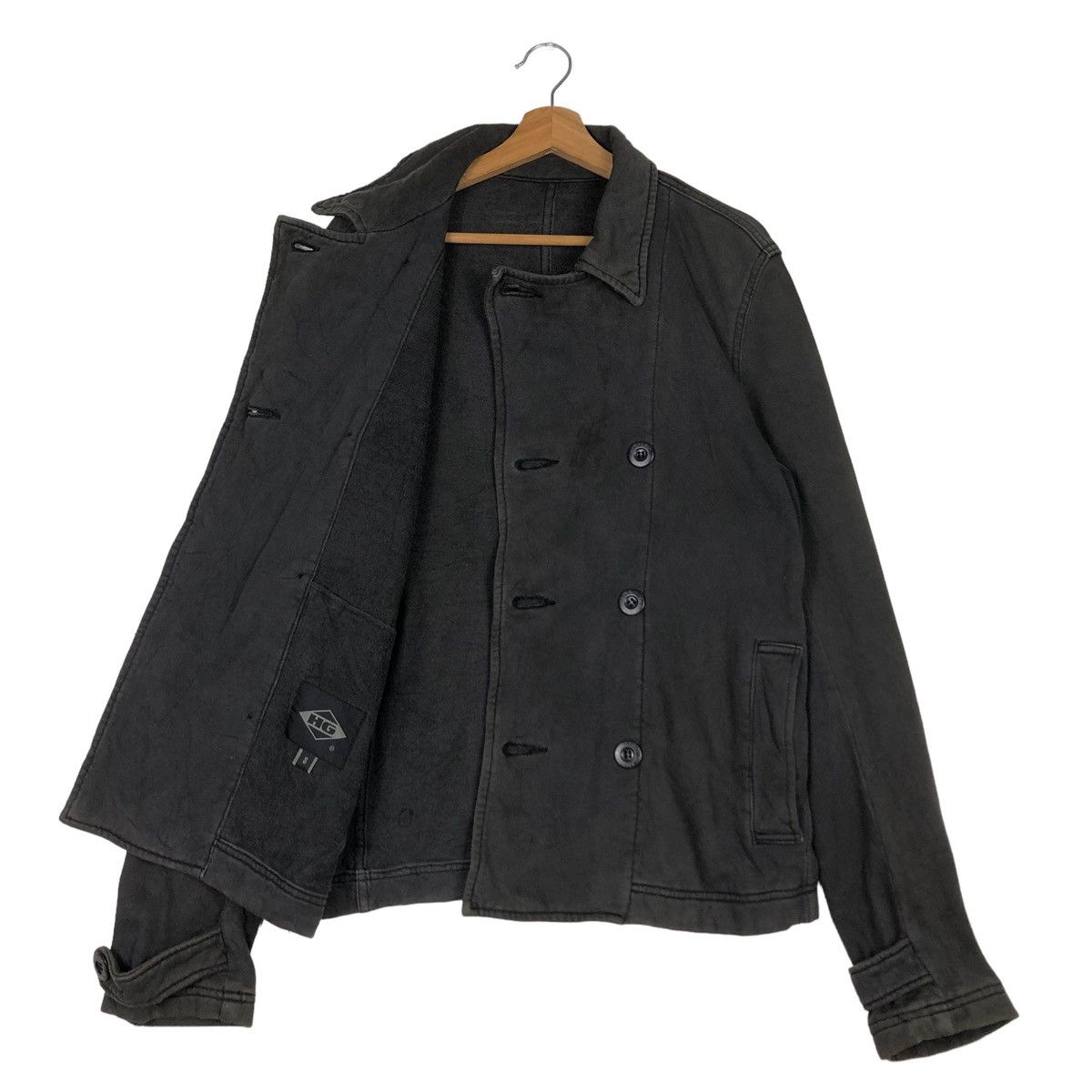 Hysteric Glamour 🔥Vtg Wool Double Breast Biker Jacket HG Hysteric Glamour Size US S / EU 44-46 / 1 - 9 Thumbnail