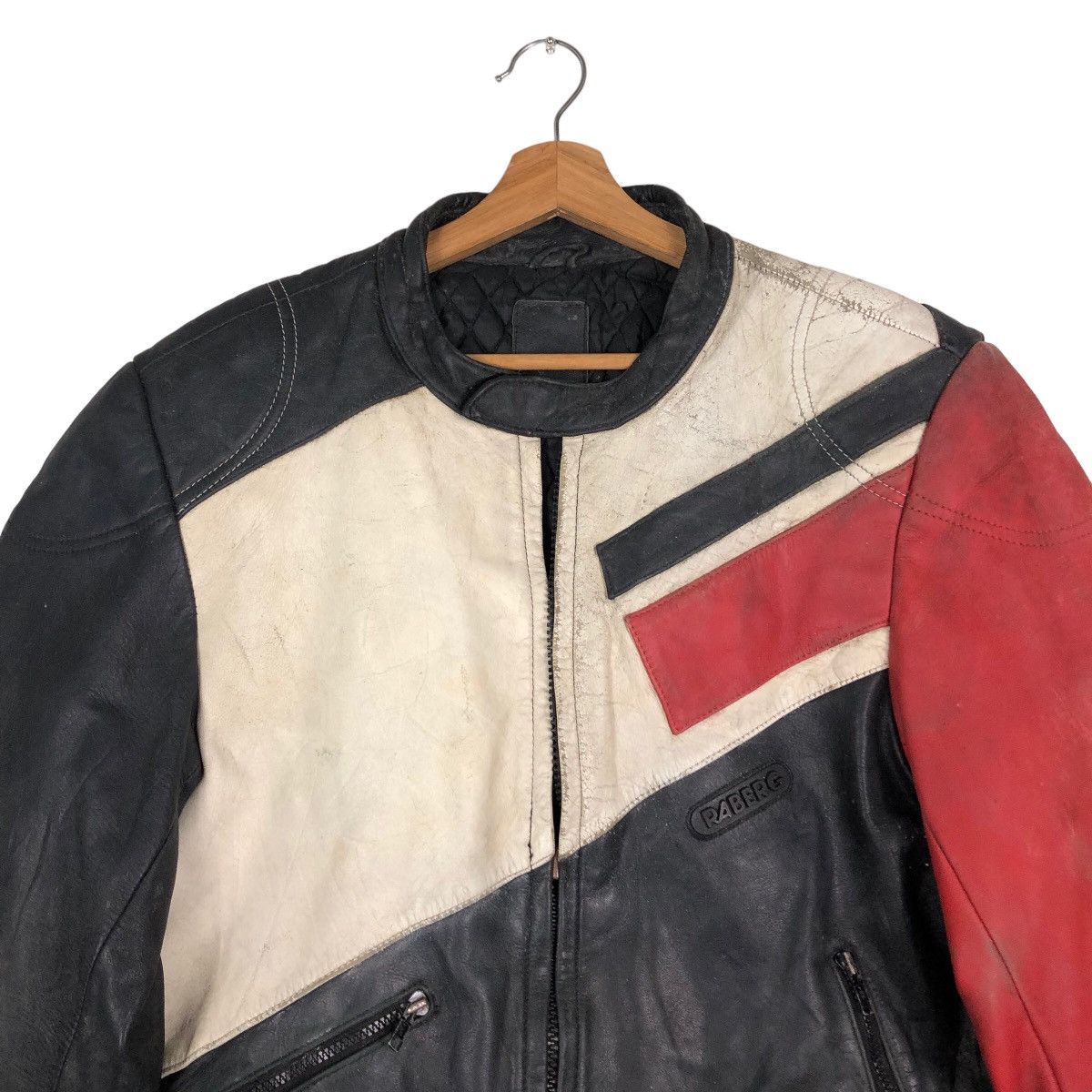 Hein Gericke 🔥Vintage Biker Racing Real Leather Jacket Raberg Japan Size US M / EU 48-50 / 2 - 3 Thumbnail