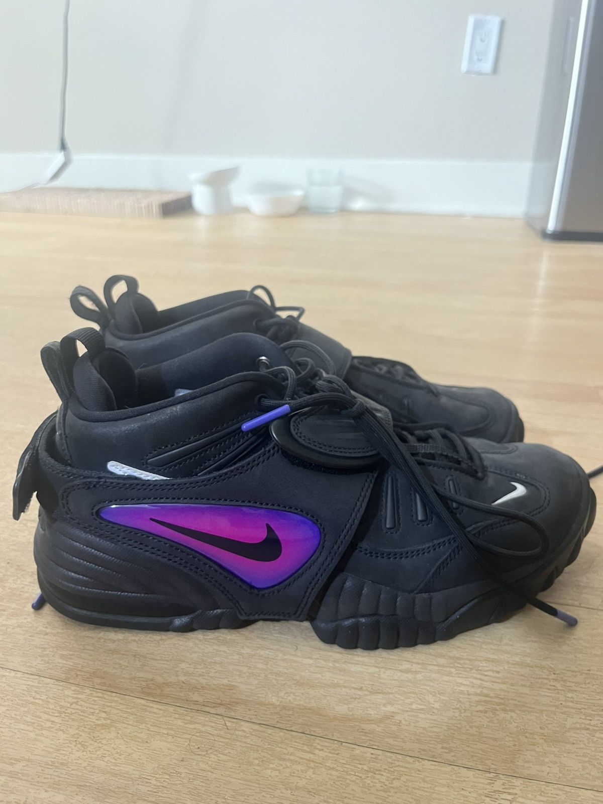 Ambush Design × Nike Air Adjust Force x AMBUSH ® Black and Psychic Purple Size US 8 / EU 41 - 4 Thumbnail