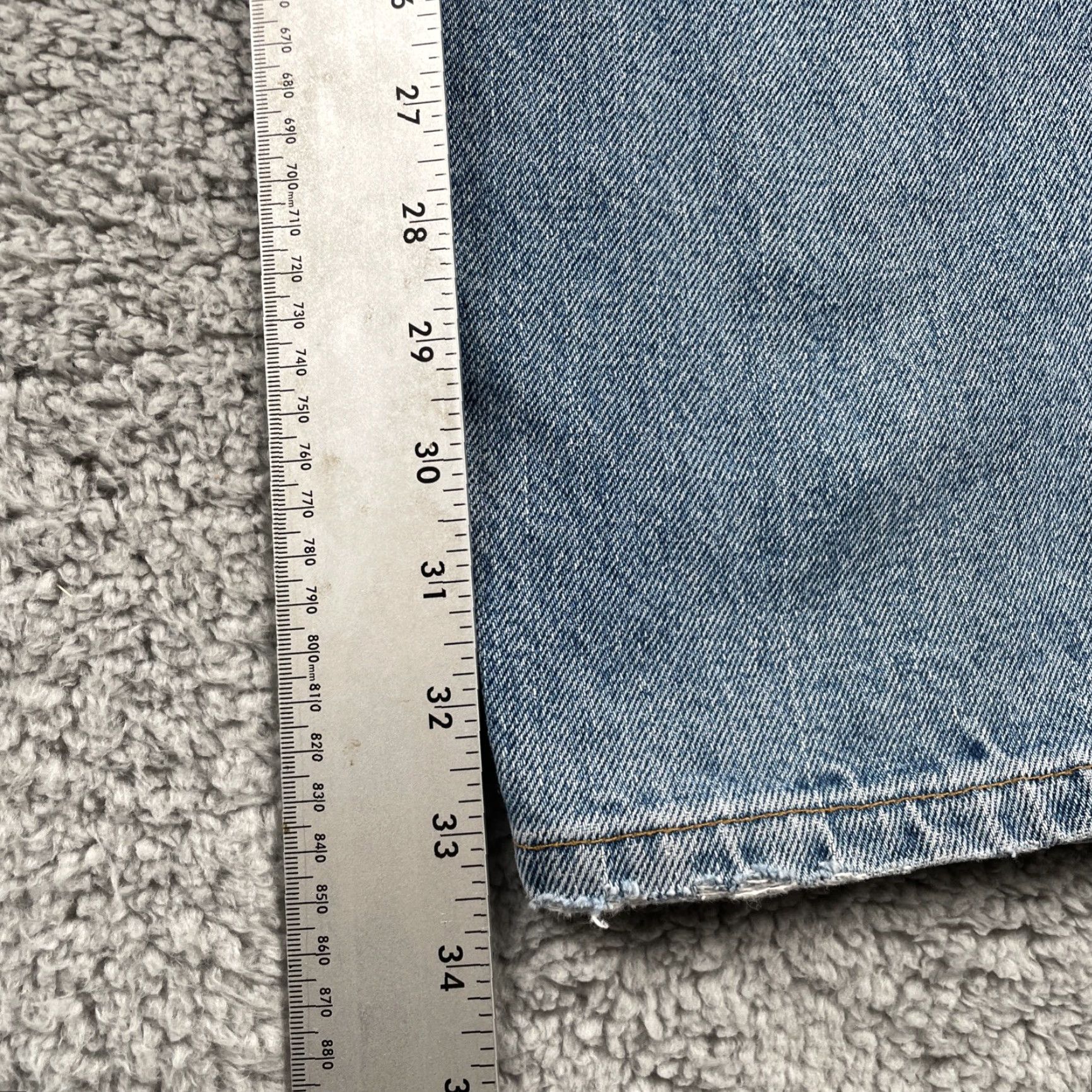 Levi's VINTAGE Levi’s 560 Jeans Shirt? Size US 29 - 6 Thumbnail