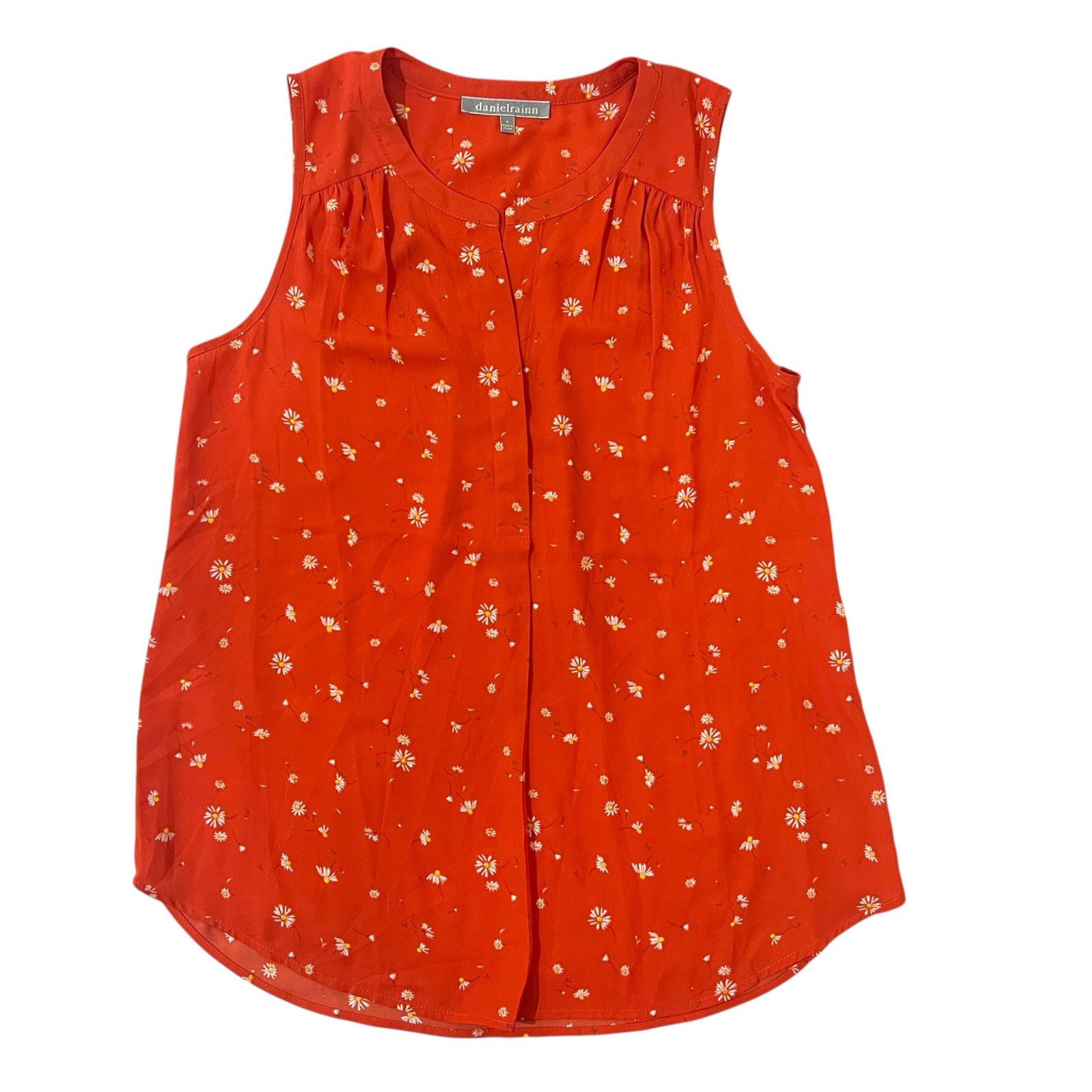 Other Celina Split Neck Blouse Stitch Fix Exclusive Daisy Pattern Size S / US 4 / IT 40 - 6 Thumbnail