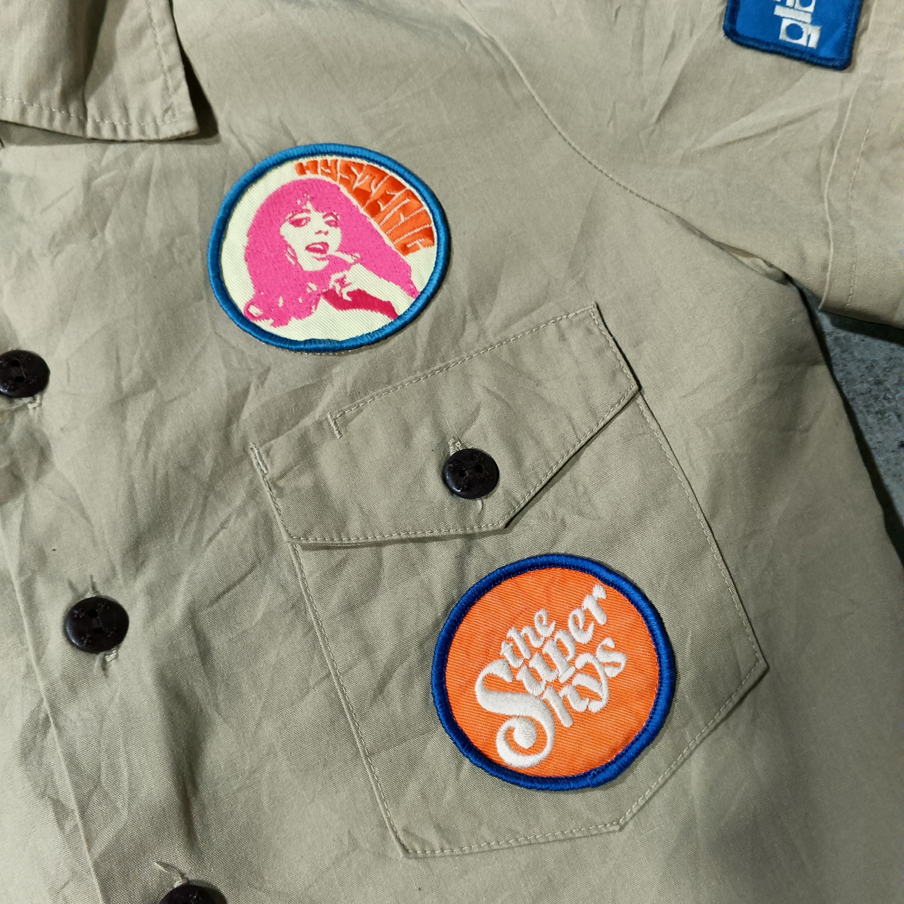Hysteric Glamour Vintage Hysteric Glamour Scout Workshirt Hysteric Glamour Size US S / EU 44-46 / 1 - 3 Thumbnail