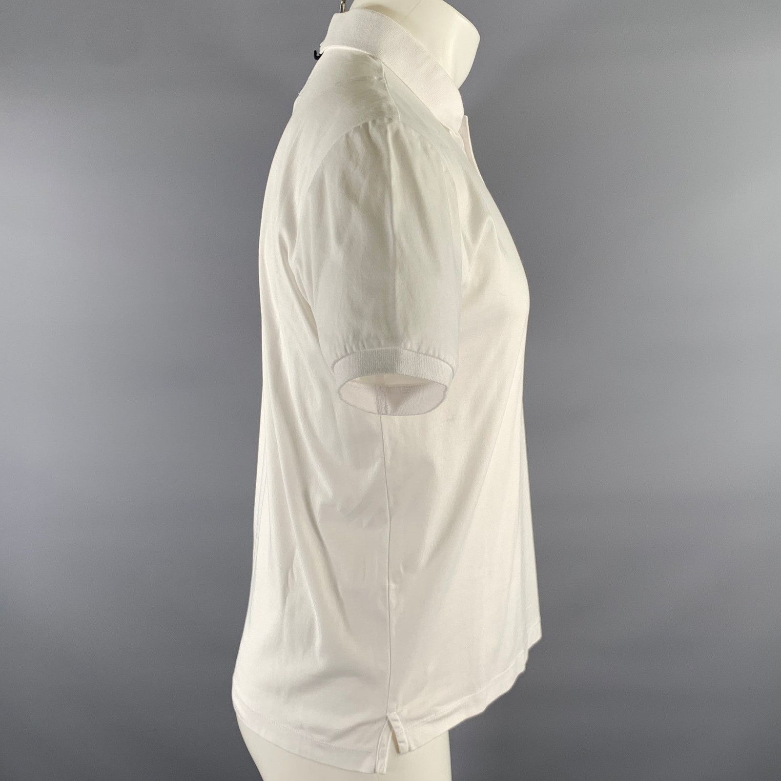 Rag & Bone RAG & BONE Size S White Cotton Polo Size US S / EU 44-46 / 1 - 3 Thumbnail
