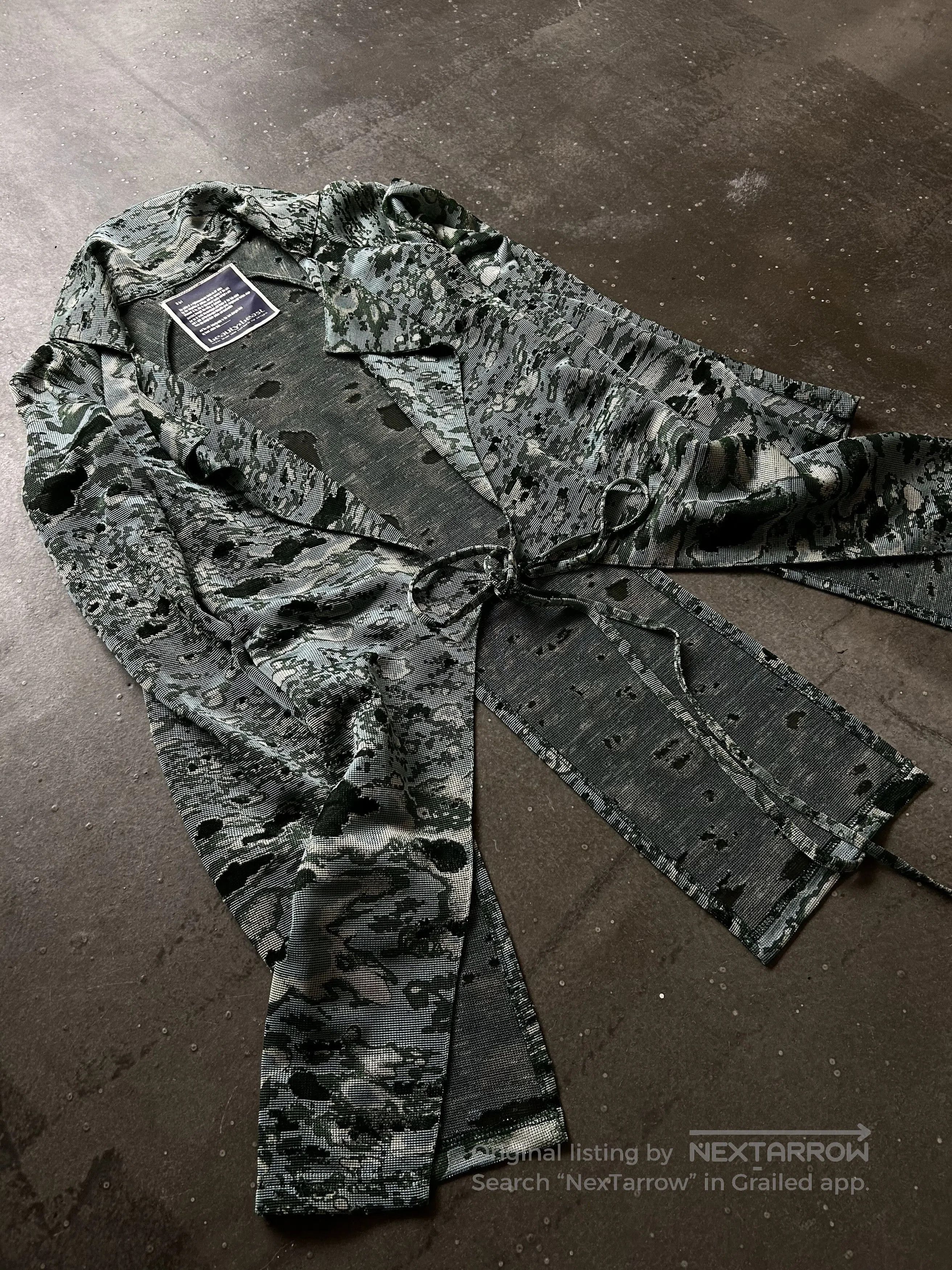 Beauty Beast Beauty:Beast 90s Psychedelic Print Cardigan. Size US M / EU 48-50 / 2 - 6 Thumbnail