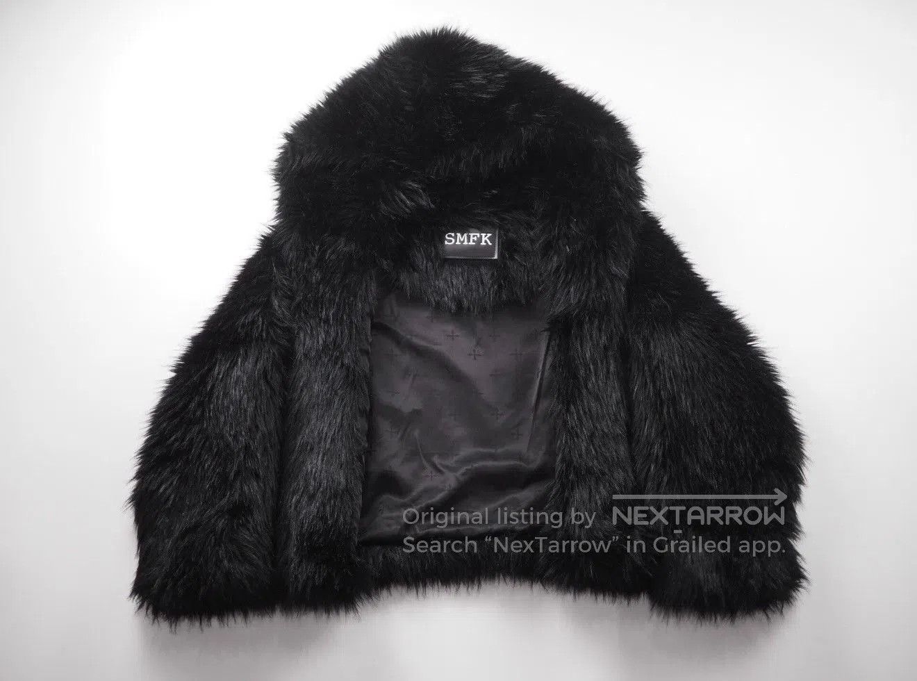 SMFK SMFK Fur Snowman Jacket Black. Size M / US 6-8 / IT 42-44 - 3 Thumbnail