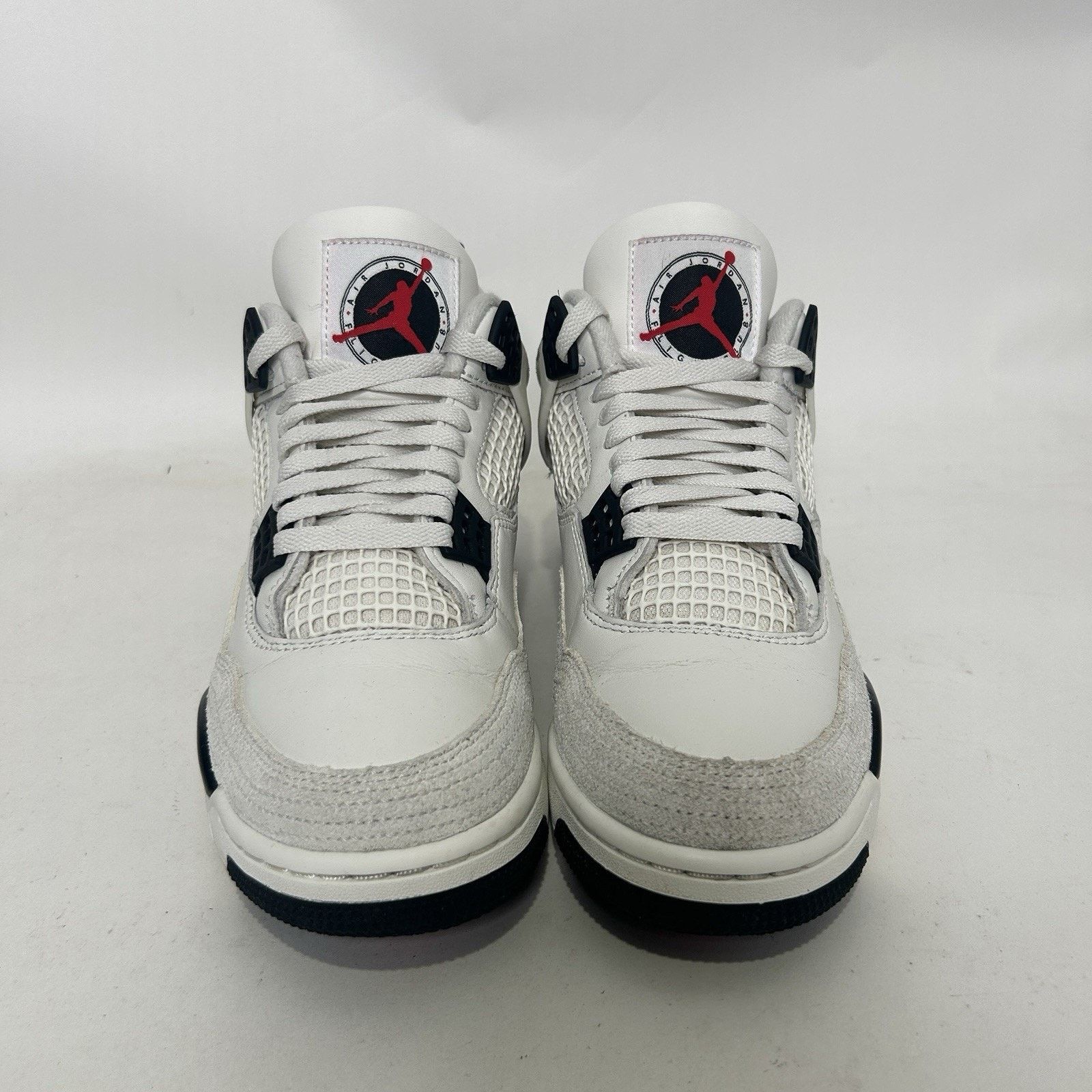 Jordan Brand Nike Air Jordan 4 Retro OG FC “Sail Black University Red” Size US 8 / EU 41 - 2 Thumbnail