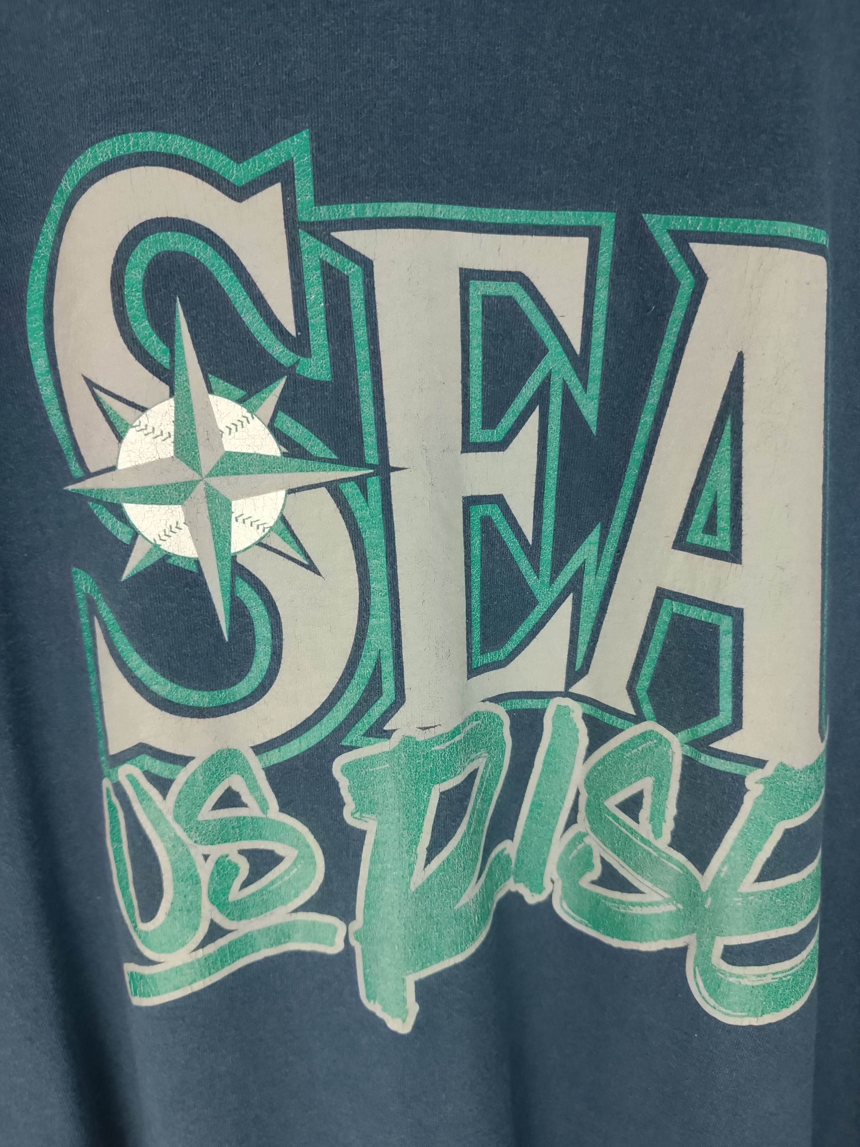 MLB VINTAGE SEA US RISE SEATTLE MARINERS MLB FADED TEE Size US XL / EU 56 / 4 - 9 Thumbnail