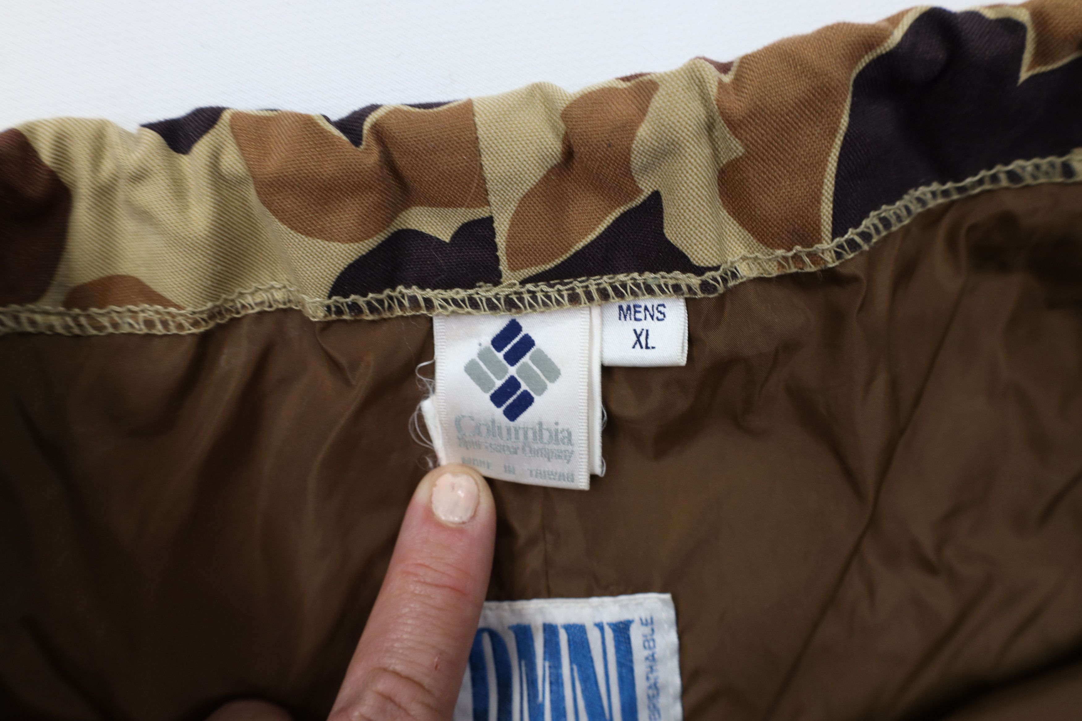 Columbia × Vintage Vintage 80s 90s Columbia Camouflage Wide Leg Pants Size US 38 / EU 54 - 10 Thumbnail