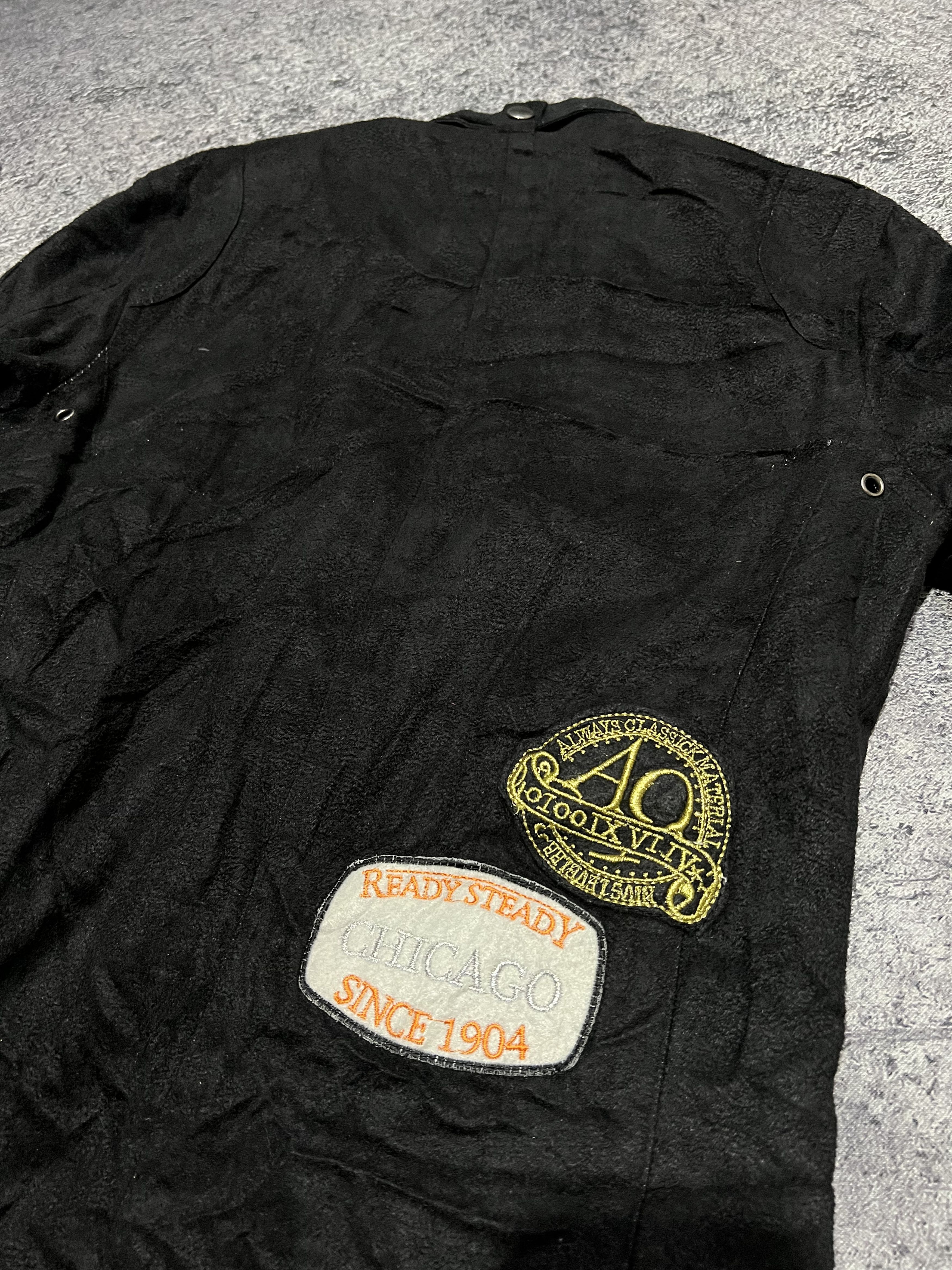 Japanese Brand 2000s Japanese Archive Ifsixwasnine Punk Biker Moleskin y2k Size US M / EU 48-50 / 2 - 8 Thumbnail