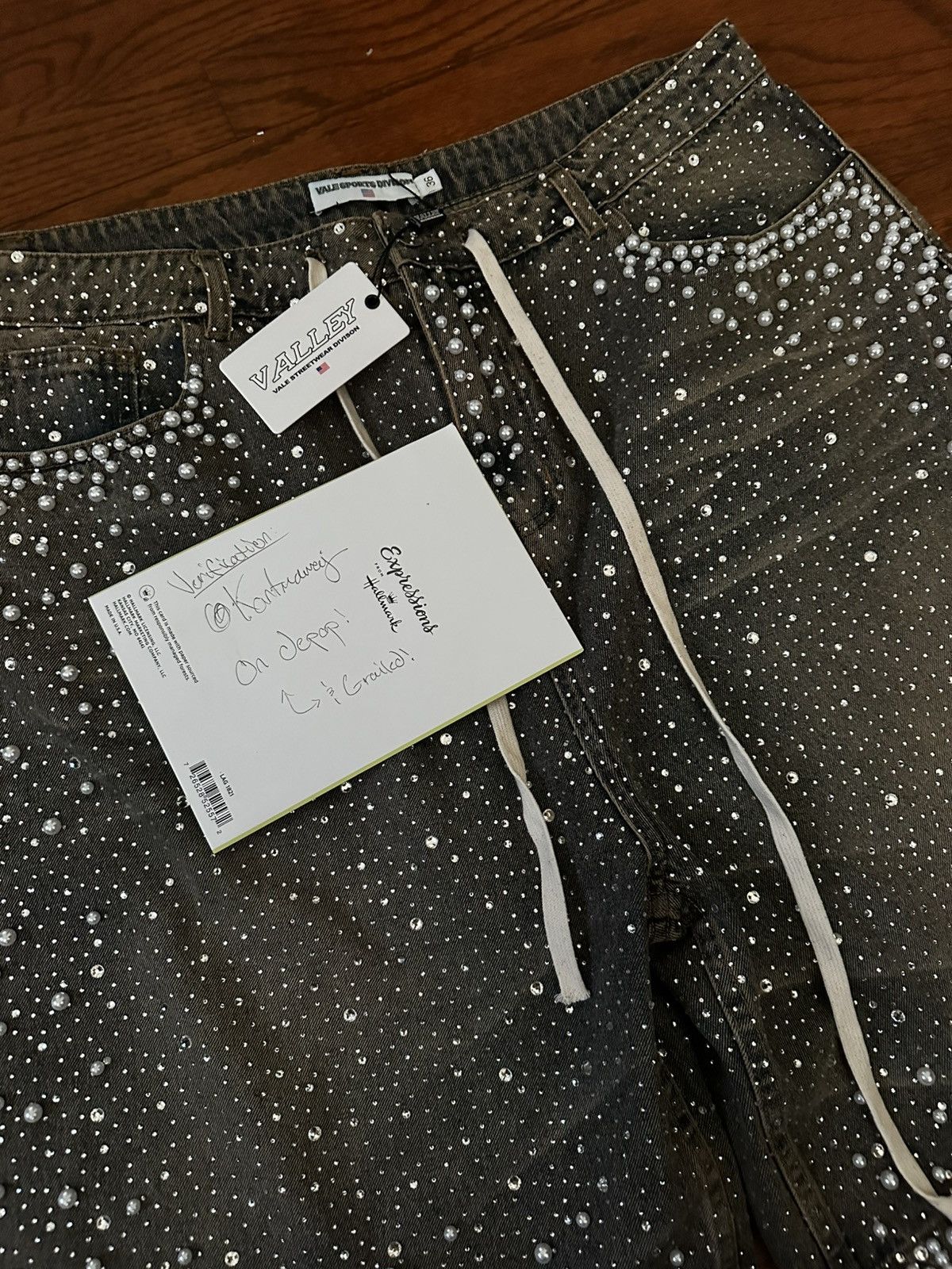 Vale VALE FOREVER RAINSTORM JORTS MID WASH Size US 36 / EU 52 - 2 Thumbnail