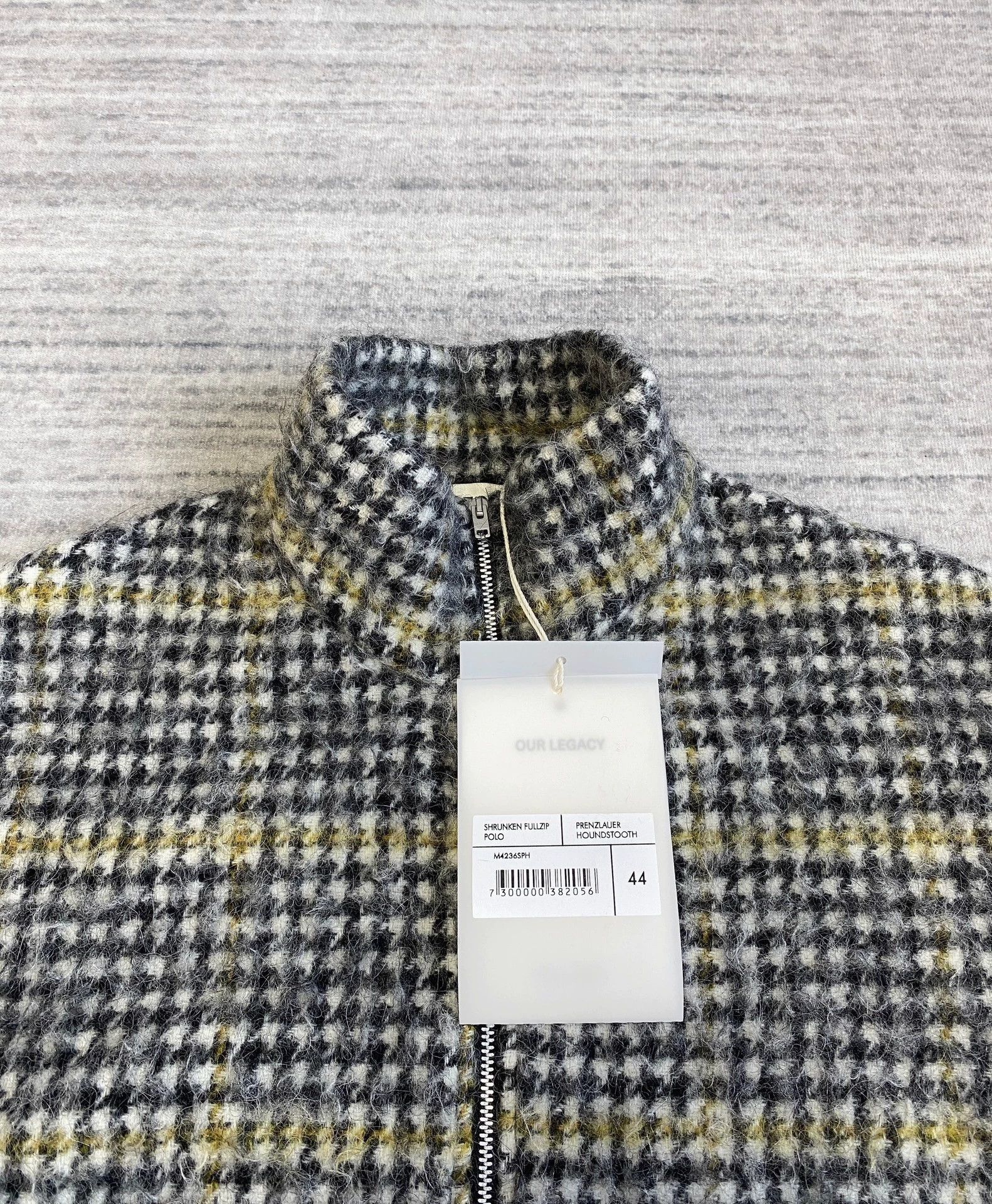 Our Legacy Our Legacy Nerd Yellow Green Check Wool Jacket Size US S / EU 44-46 / 1 - 4 Thumbnail
