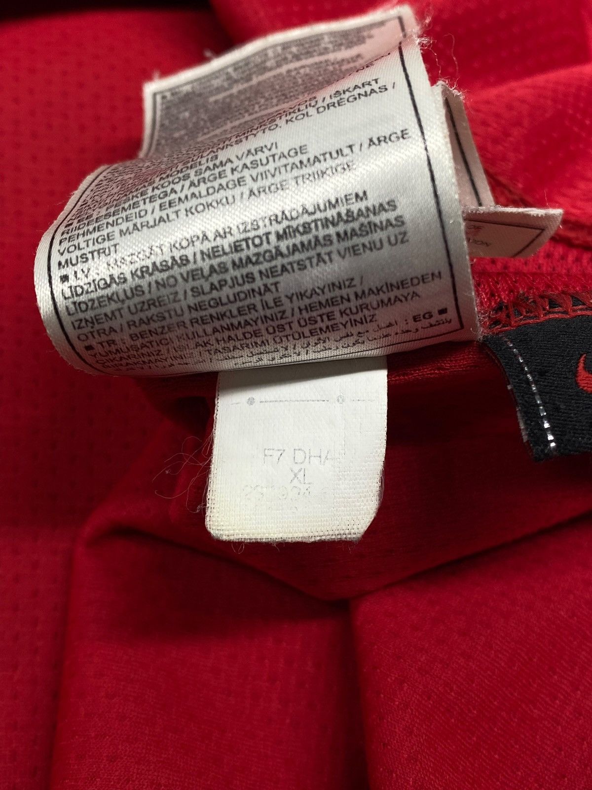 Nike Nike Manchester United 2007-09 Home Football Shirt Size US XXL / EU 58 / 5 - 22 Thumbnail