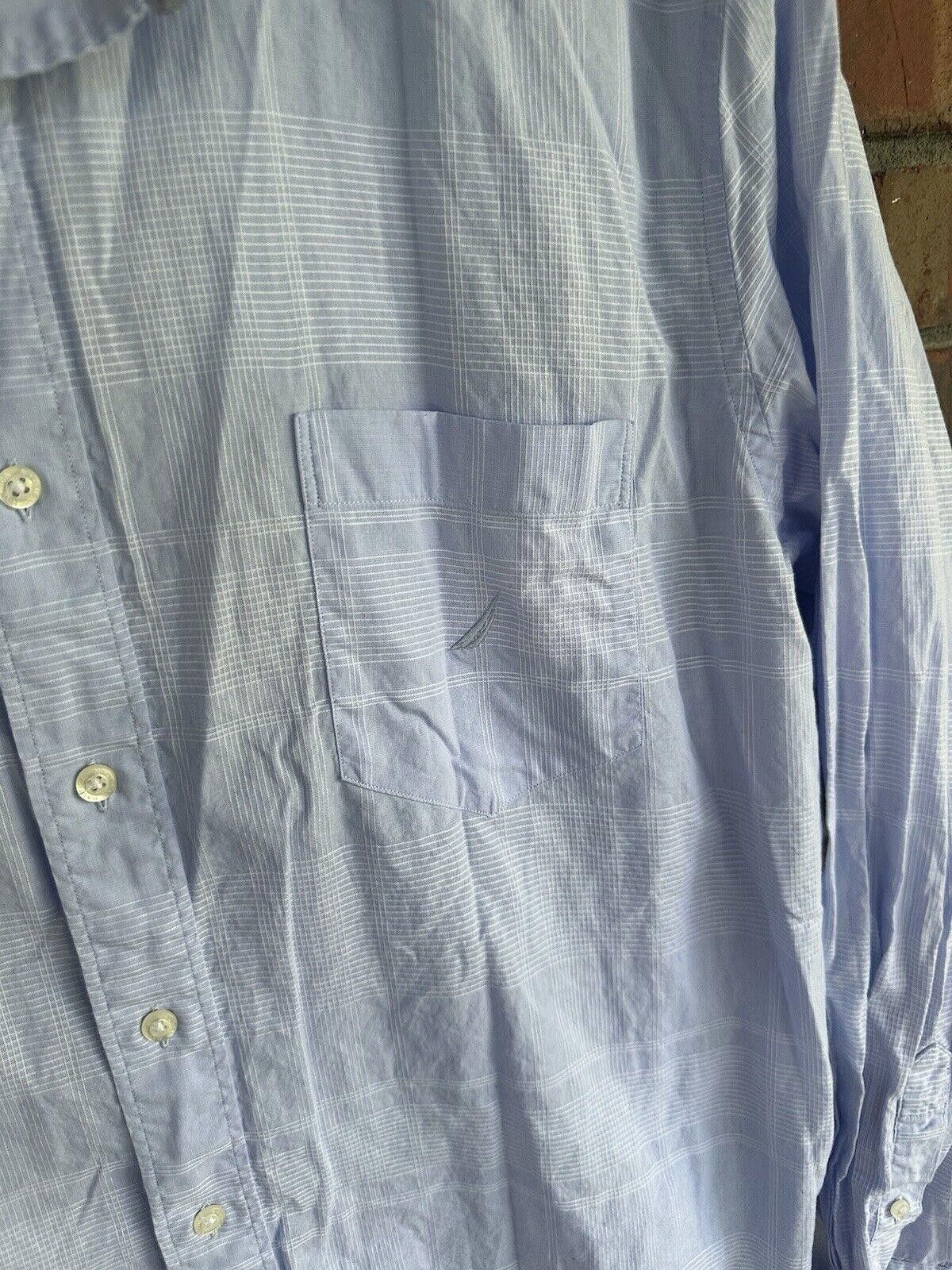 Designer mens xxl button up shirts size xxl 100% Cotton Nautica Size US XXL / EU 58 / 5 - 4 Thumbnail