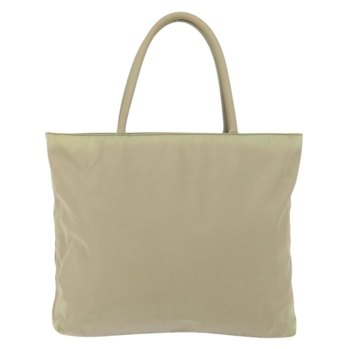 Prada Prada Nylon Handbag Green Size ONE SIZE - 2 Thumbnail