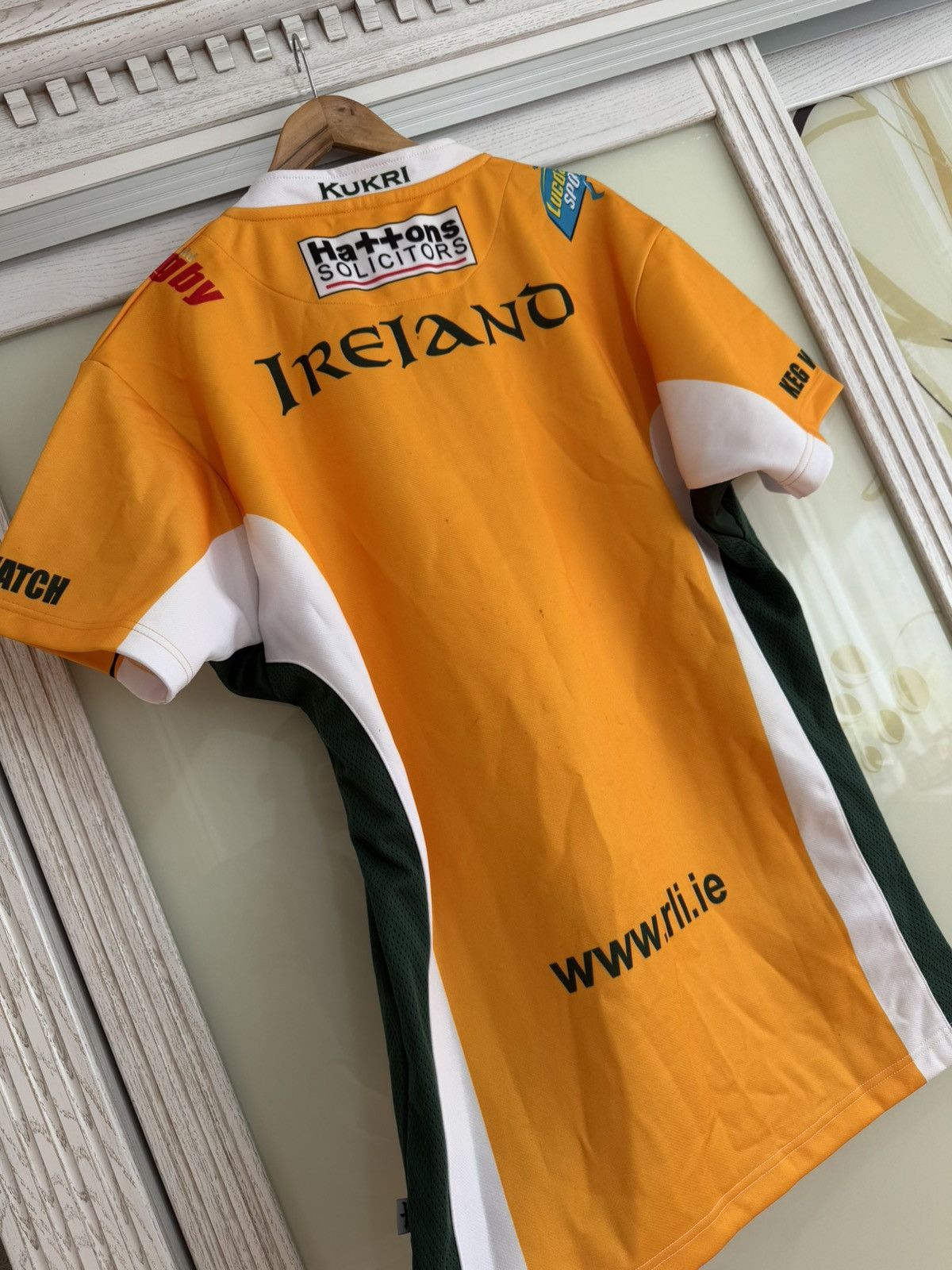Other Rare Ireland vs Lebanon 2007 Signed Rugby Jersey Vintage Kit Size US XXL / EU 58 / 5 - 16 Thumbnail