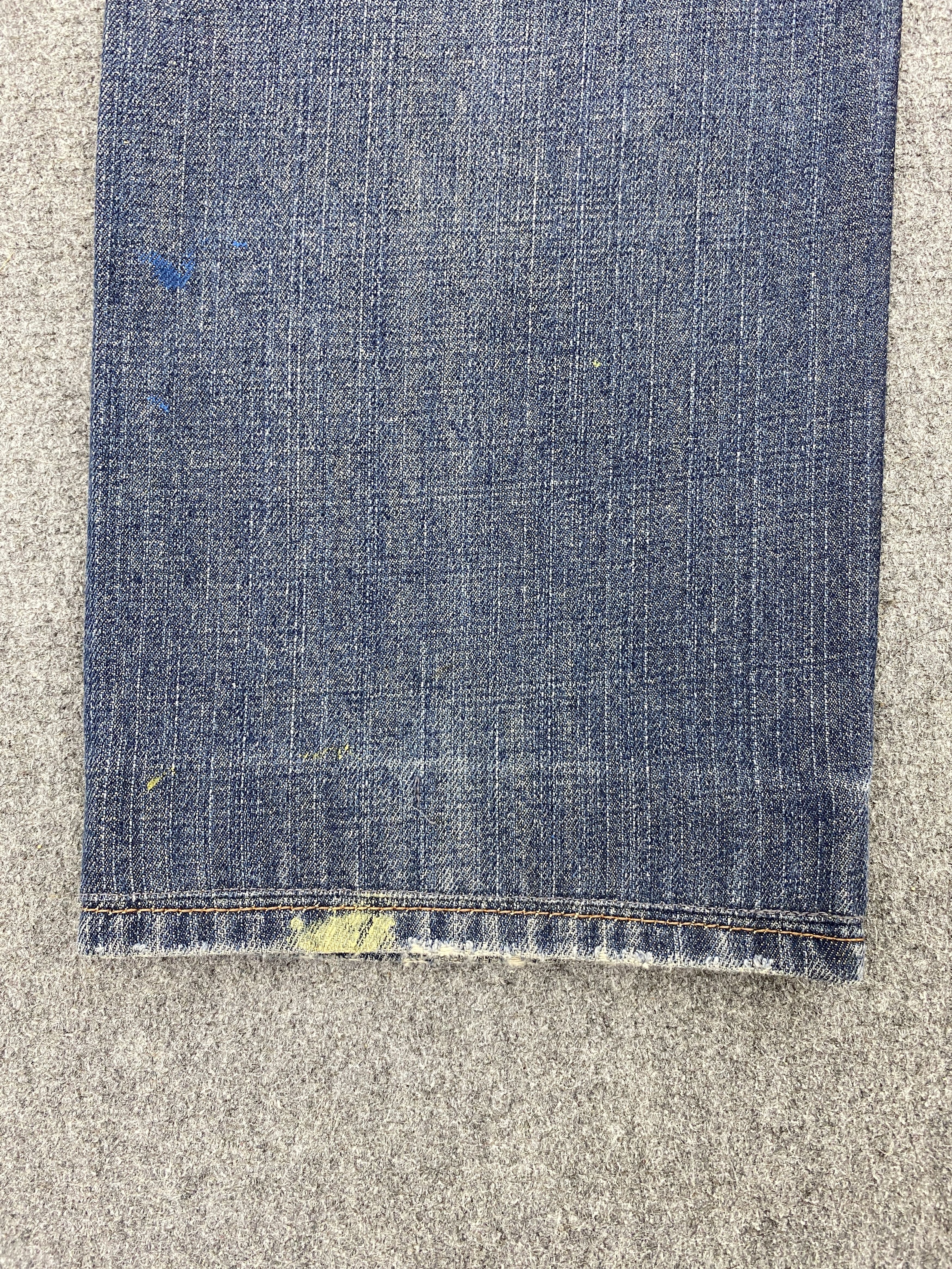 Levi's × Vintage Vintage Levi's 514 Splatter Paint Jeans Size US 31 - 15 Thumbnail