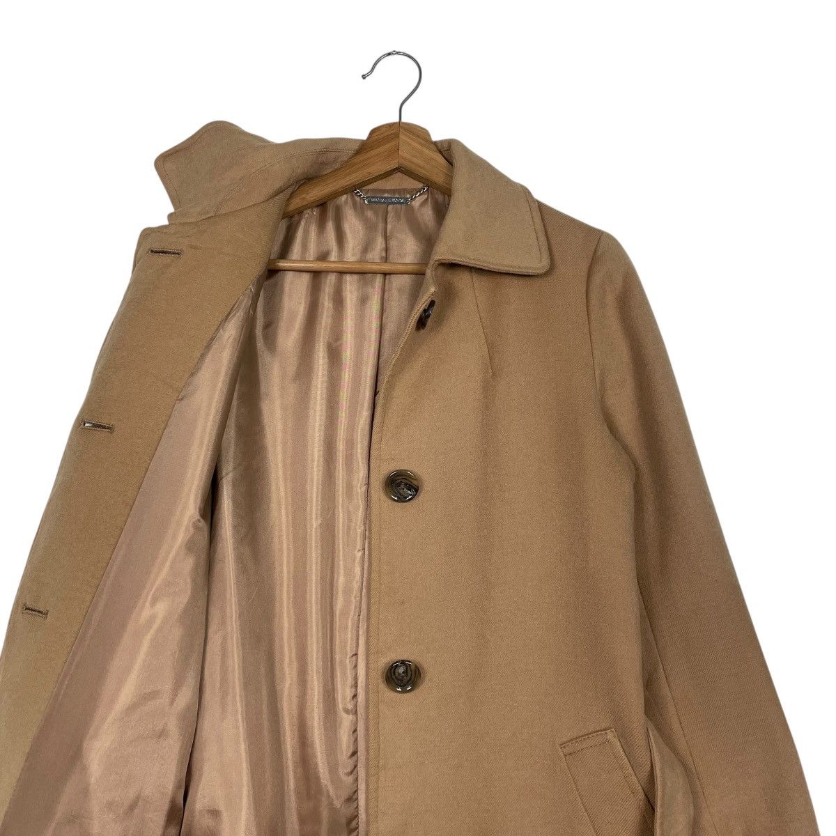 Michael Kors Michael Kors Brown Wool Trenchcoat Size M / US 6-8 / IT 42-44 - 11 Thumbnail
