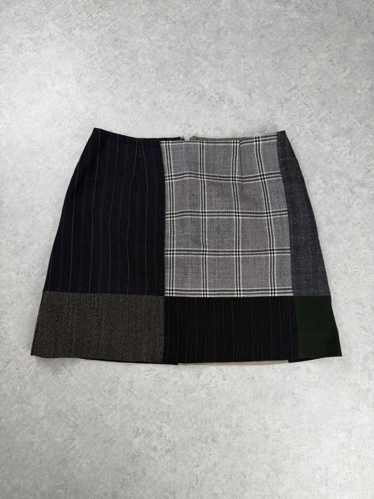 Dolce & Gabbana Vintage Dolce & Gabbana Patchwork Mini Skirt IT42 Size 28" / US 6 / IT 42 - 1 Thumbnail